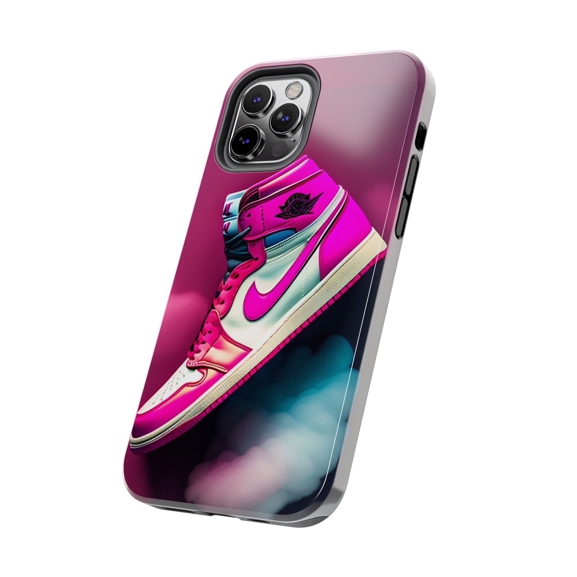 Pink Jordan Sneakers Phone Cases for iPhones & Samsung Phones