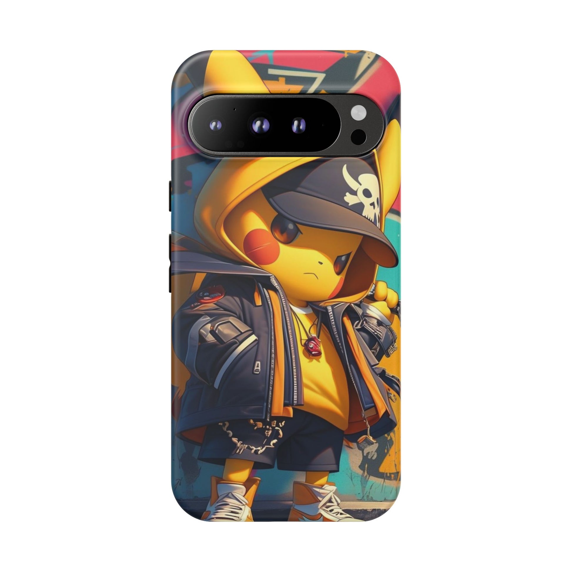 Cute Poke Bear Phone Case, Tough Cases for iPhones, Samsung, and Pixel