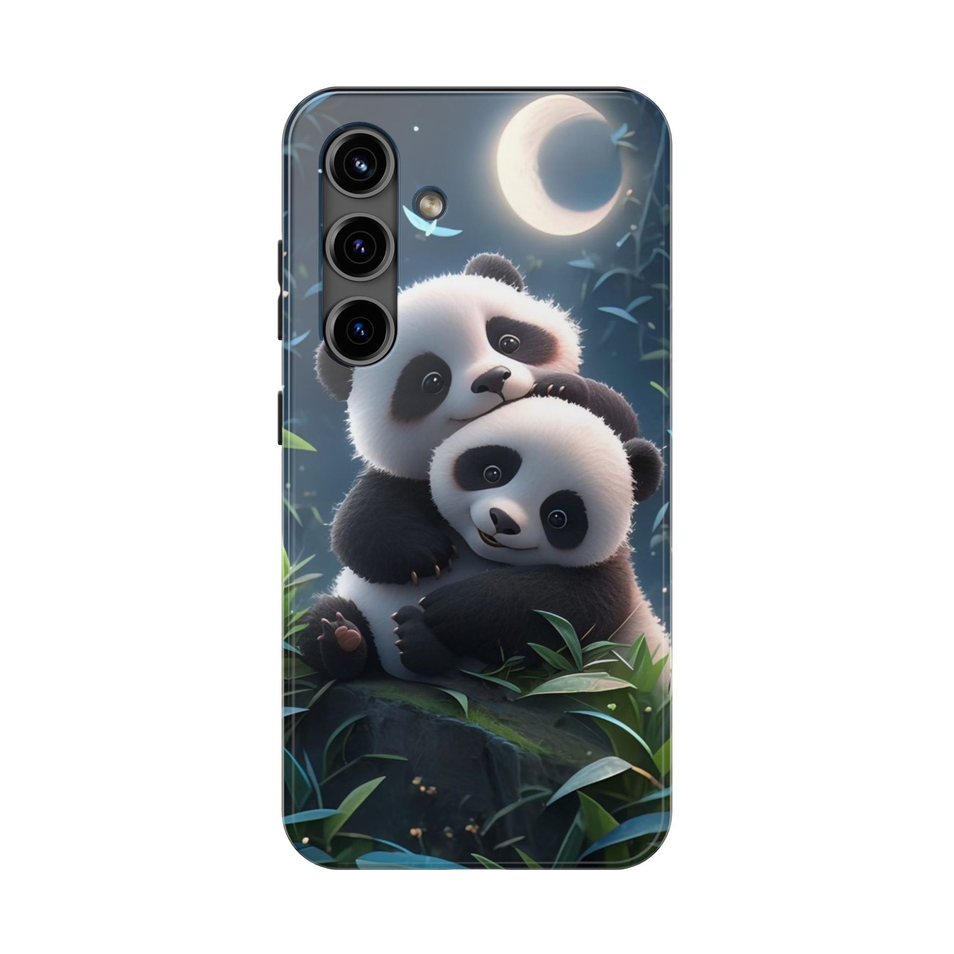 Hugging Pandas Theme Phone Cases for iPhones & Samsung Phones
