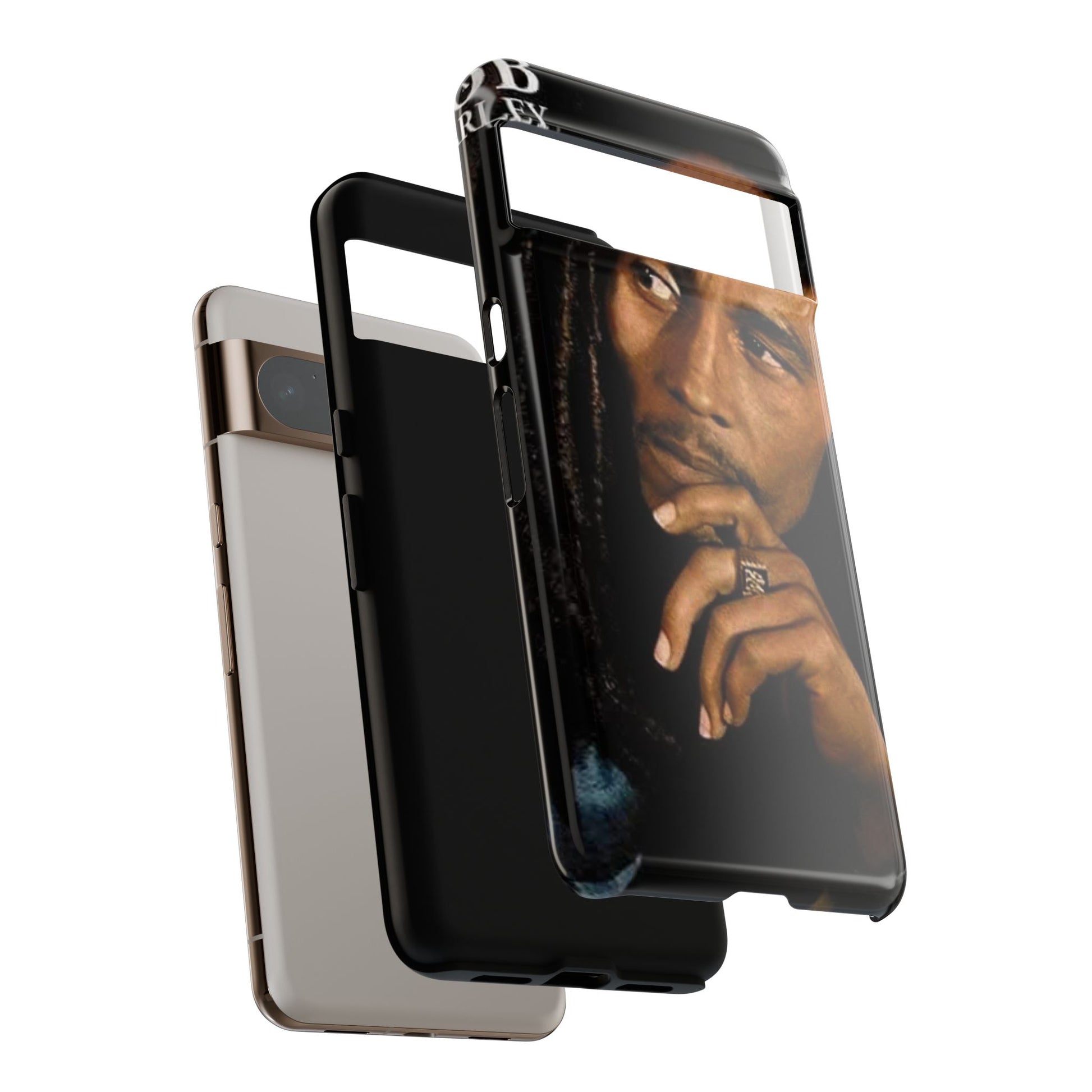 Marley Reggae Tough Cases for iPhones, Samsung, and Pixel