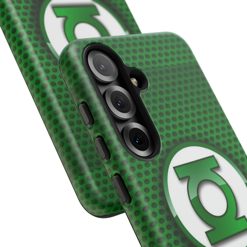 Green Lantern Logo Phone Case, Tough Cases, DC Case for iPhones, Samsung, and Pixel