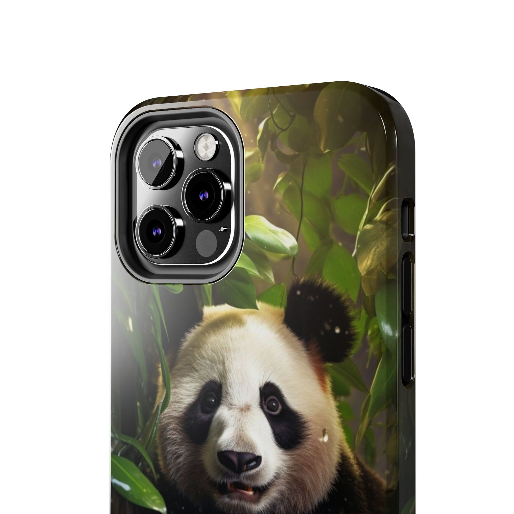 Smiling Panda Theme Phone Cases for iPhones & Samsung Phones