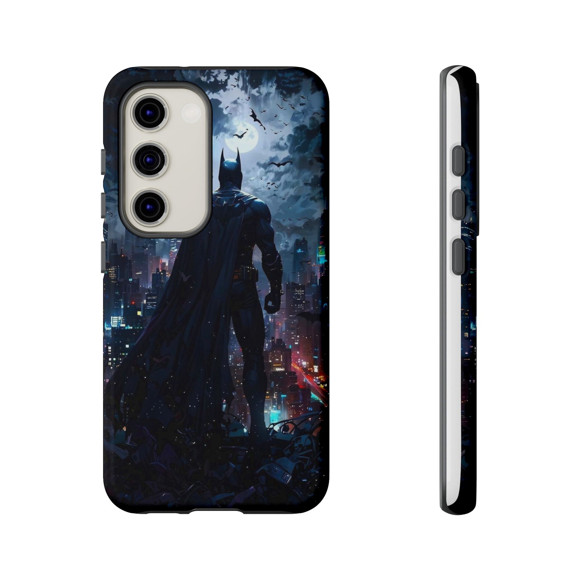Gotham City Batman Tough Cases for iPhones, Samsung, and Pixel