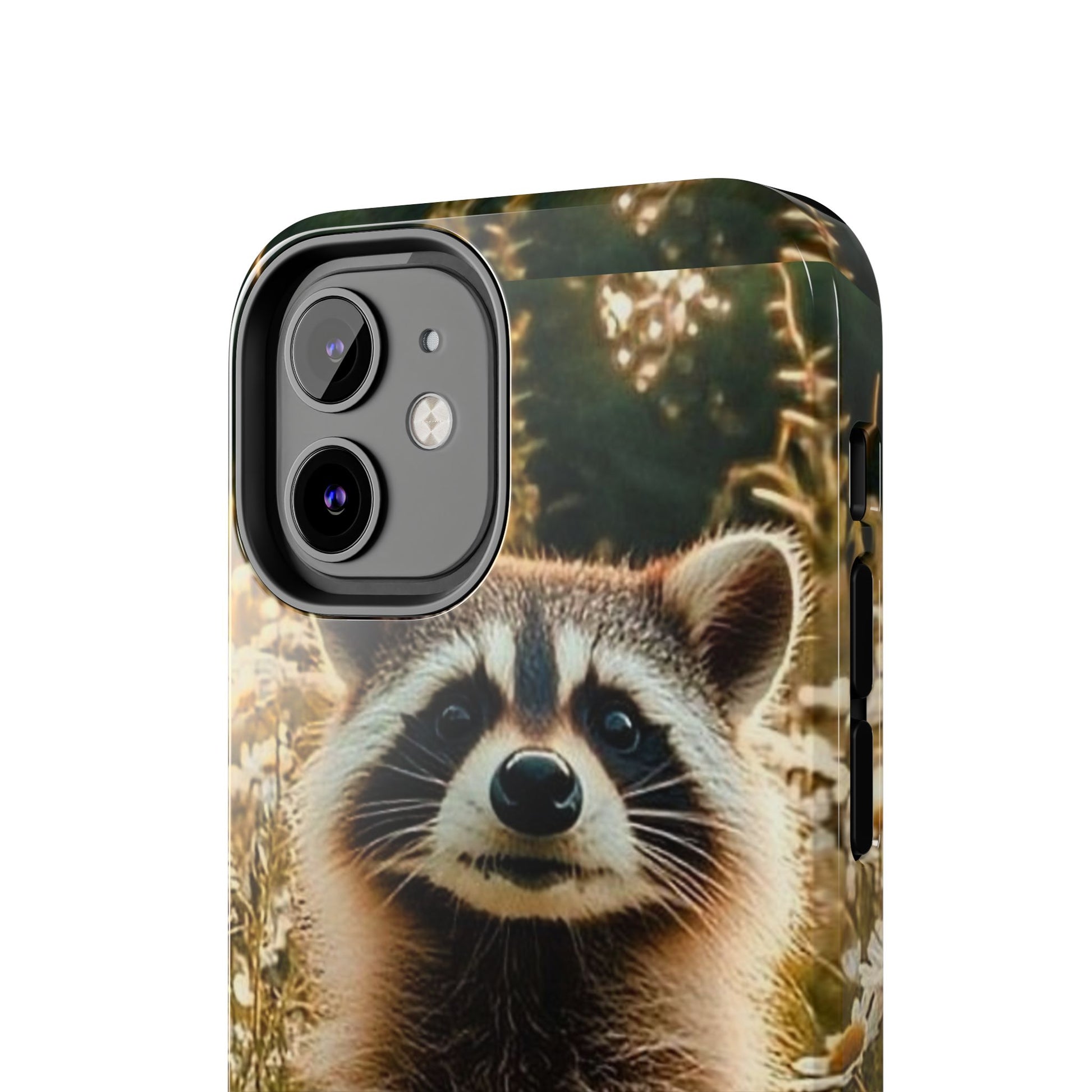 Cute Raccoon Theme Phone Cases for iPhones & Samsung Phones