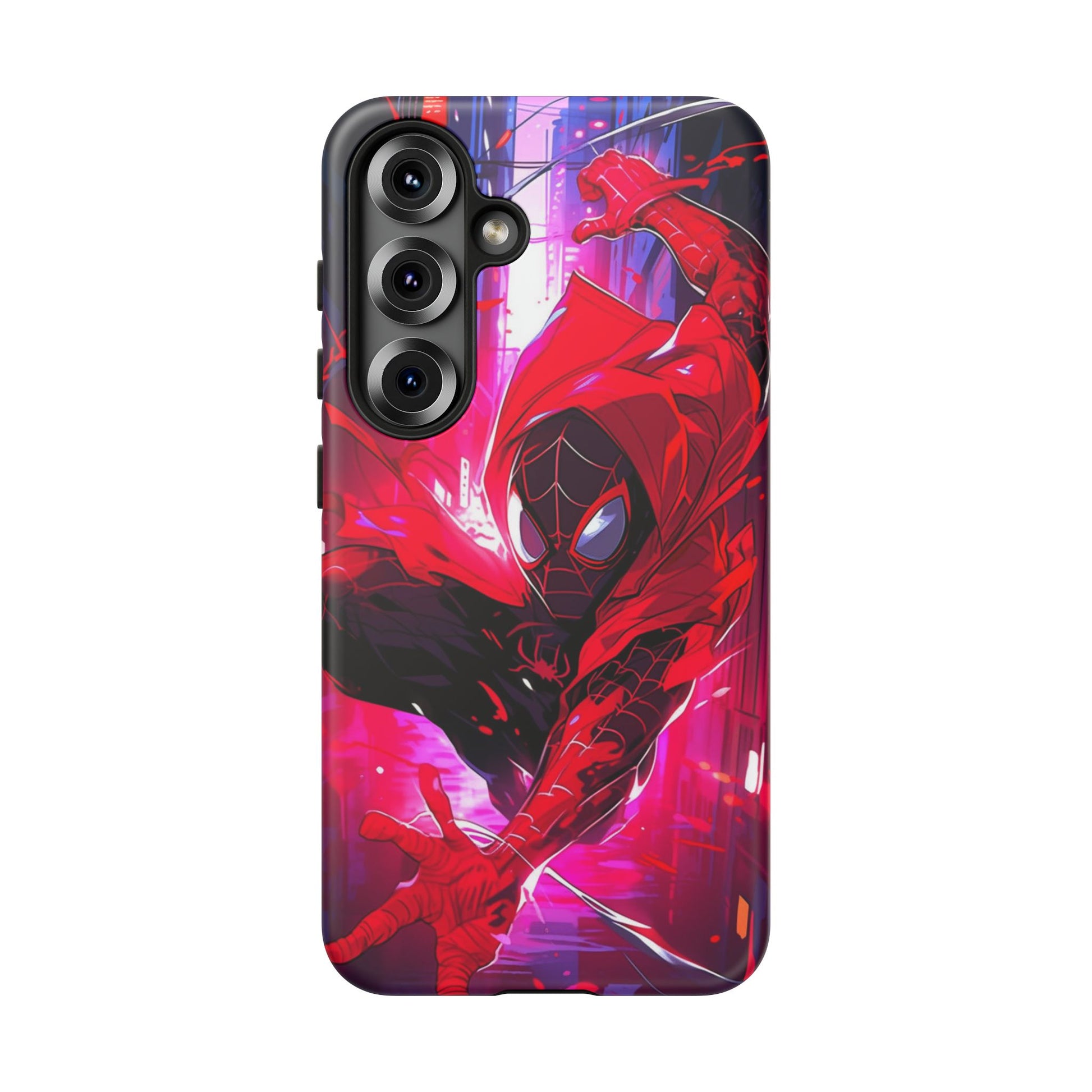 Miles Morales Spiderman Phone Case, Tough Cases for iPhones, Samsung, and Pixel