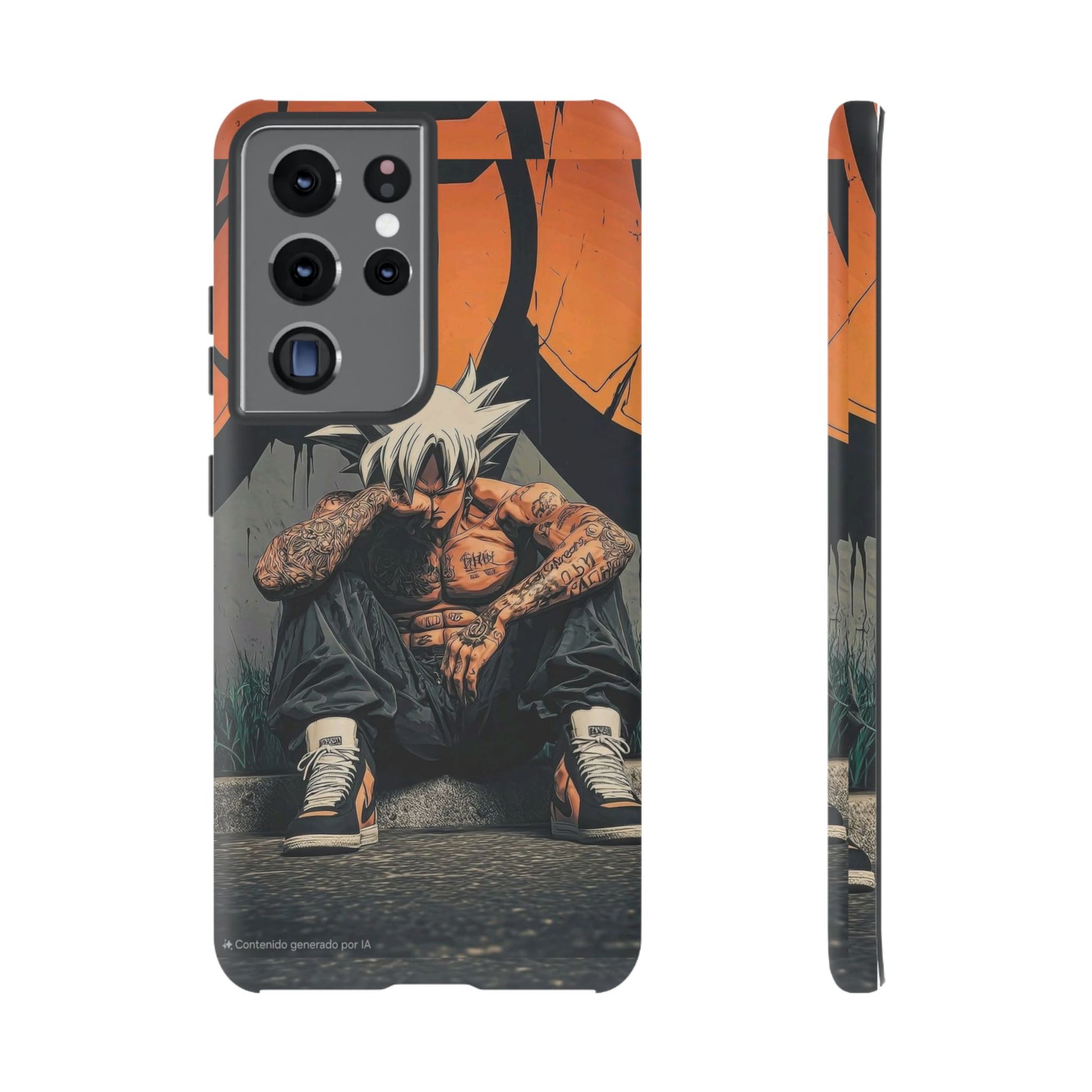 Anime DBZ Thug Tough Cases for iPhones, Samsung, and Pixel