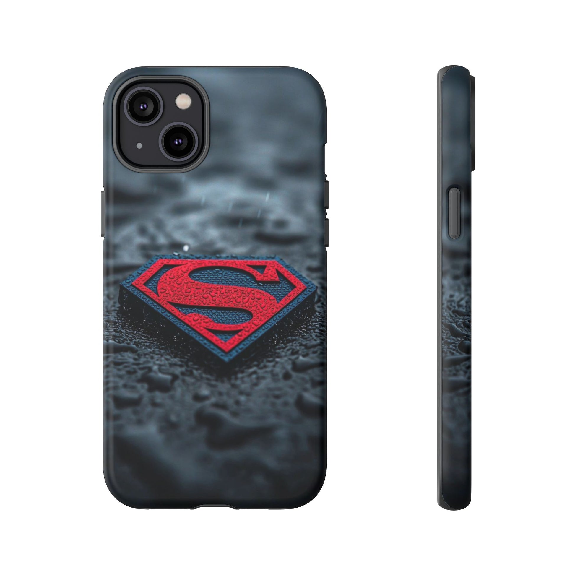 Superman Logo Tough Cases for iPhones, Samsung, and Pixel