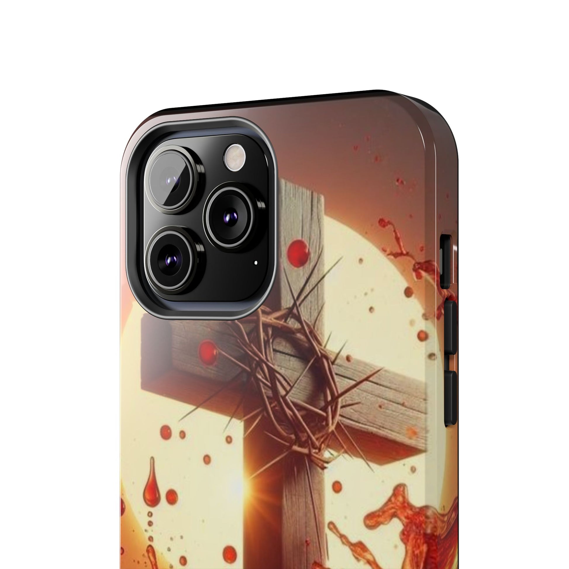 Blood of Christ Christian Theme Phone Cases for iPhones & Samsung Phones