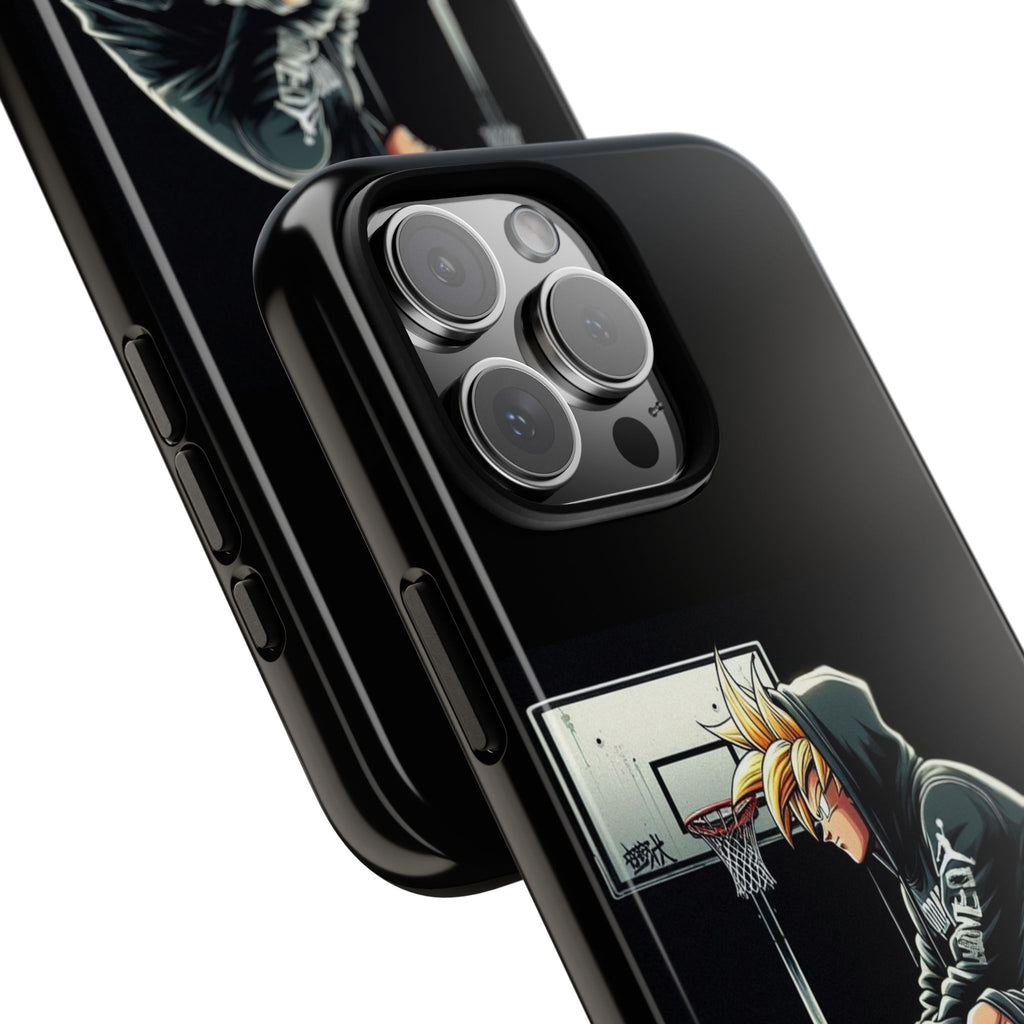 Son Goku Basketball Tough Cases for iPhones, Samsung, and Pixel