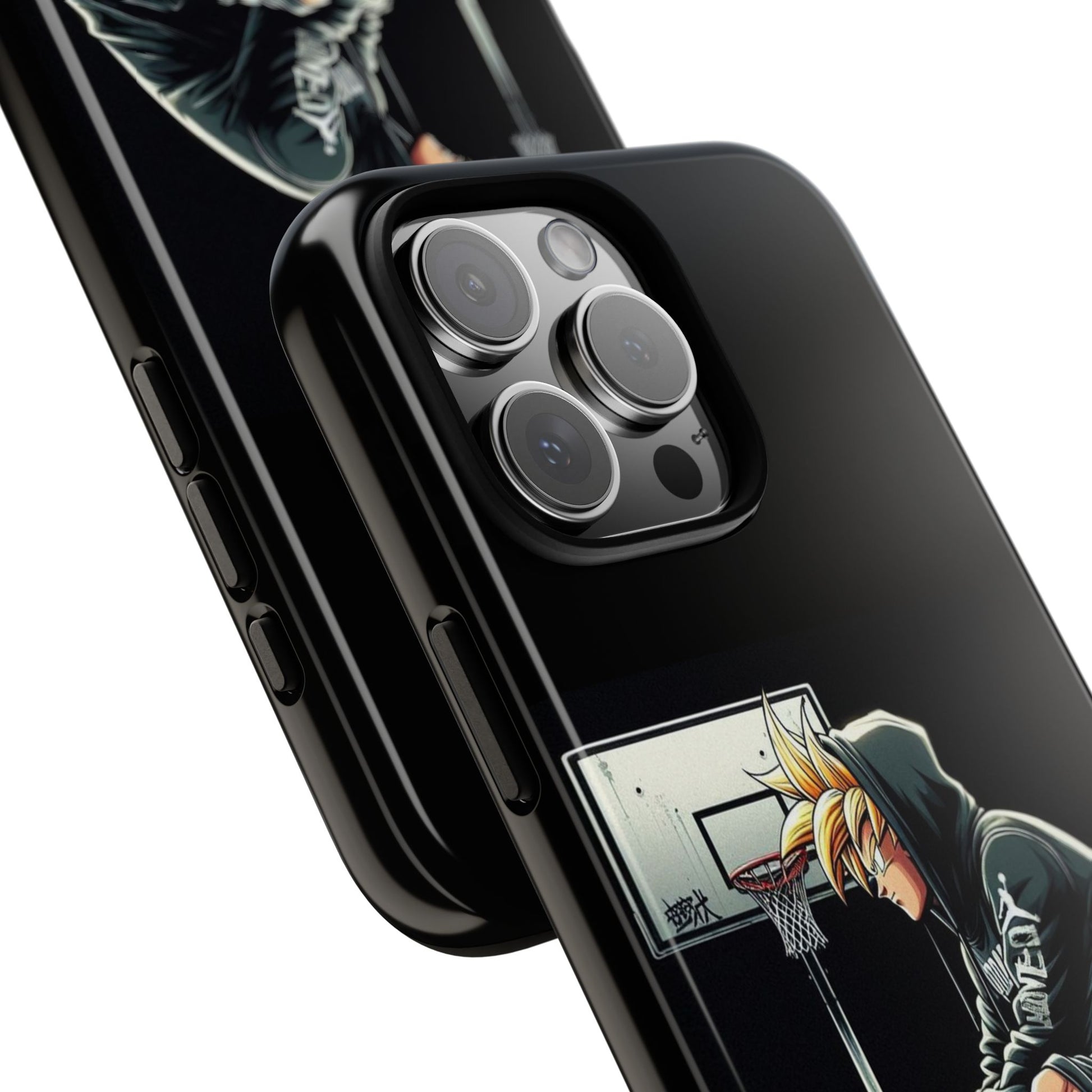 Son Goku Basketball Tough Cases for iPhones, Samsung, and Pixel