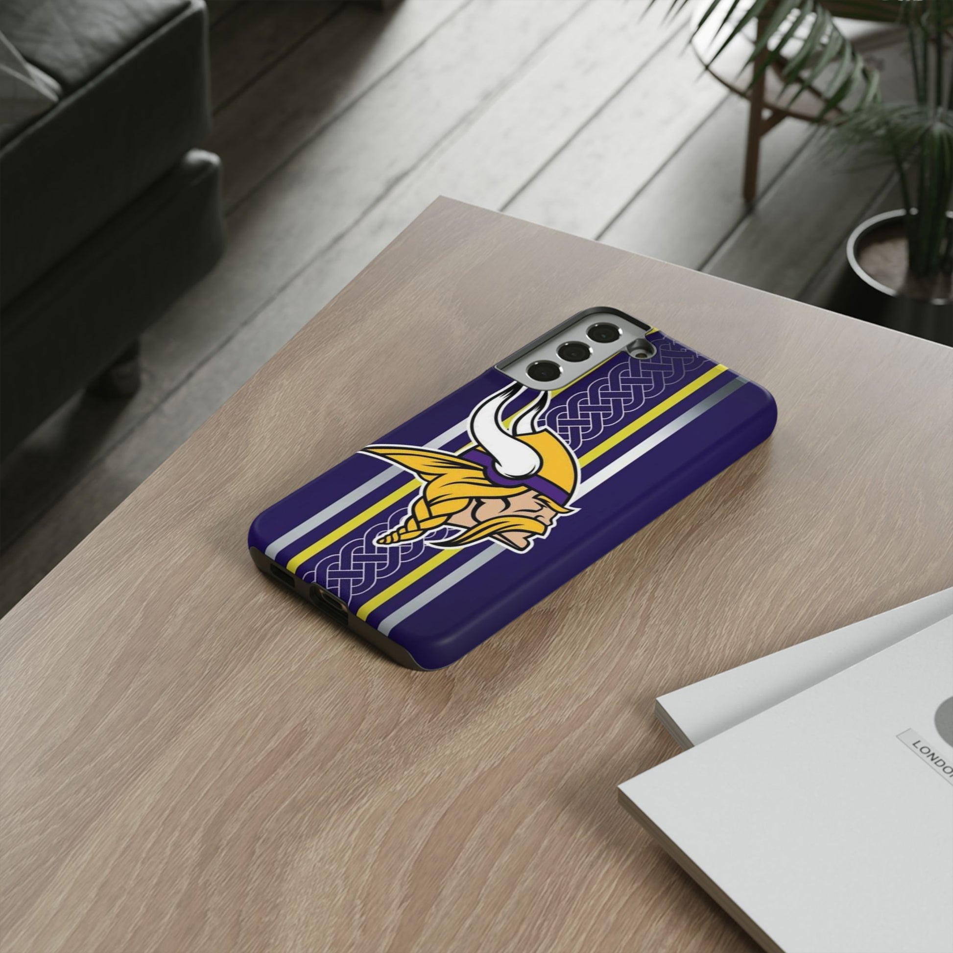 Minnesota Vikings logo Phone Case, Tough Cases for iPhones, Samsung, and Pixel
