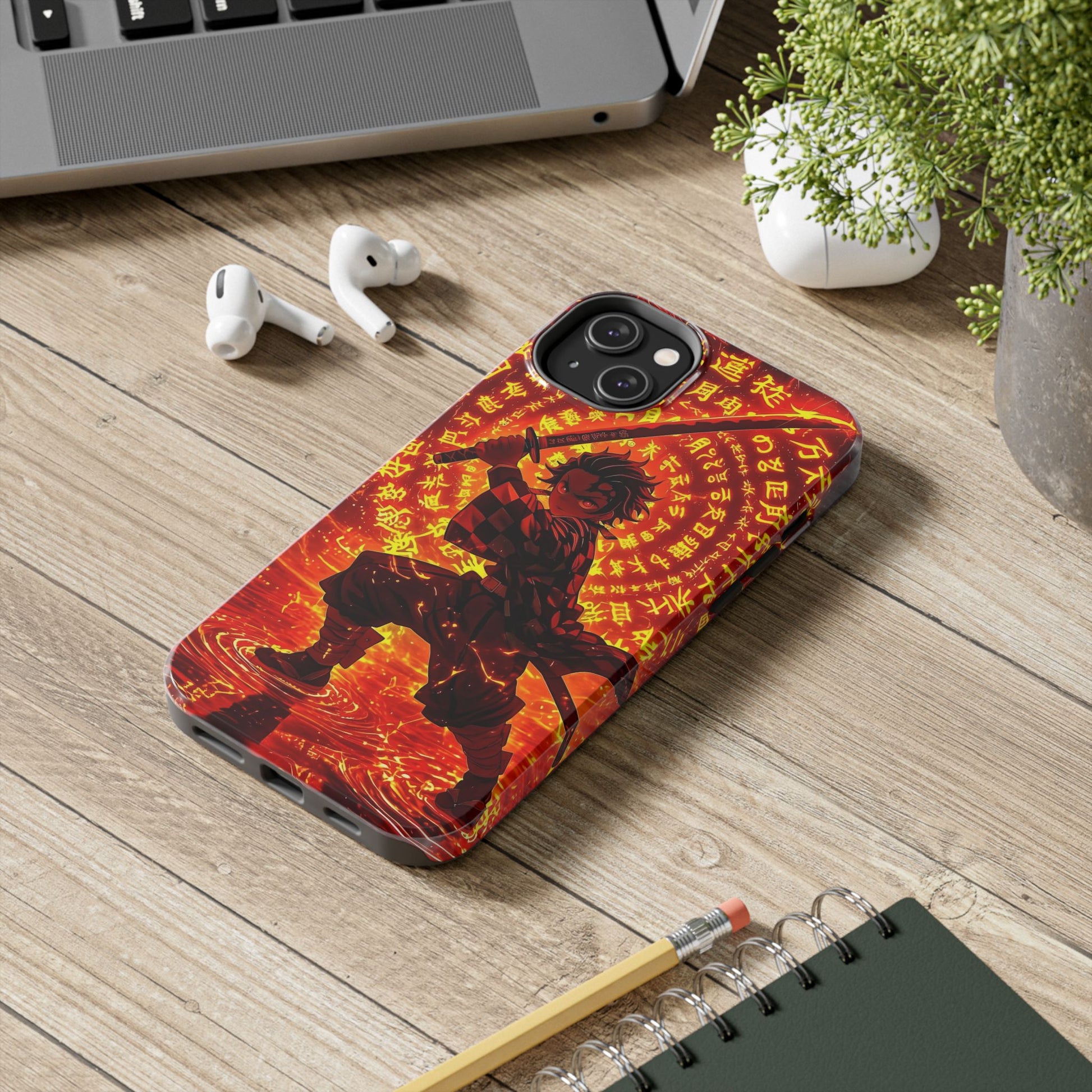 Anime Demon Slayer Tanjiro Phone Cases for iPhones & Samsung Phones