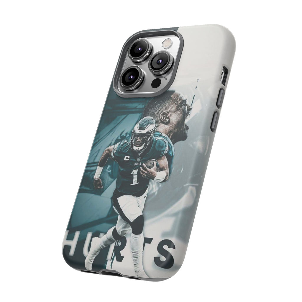 Jalen Hurts Eagles Football Tough Cases for iPhones, Samsung, and Pixel
