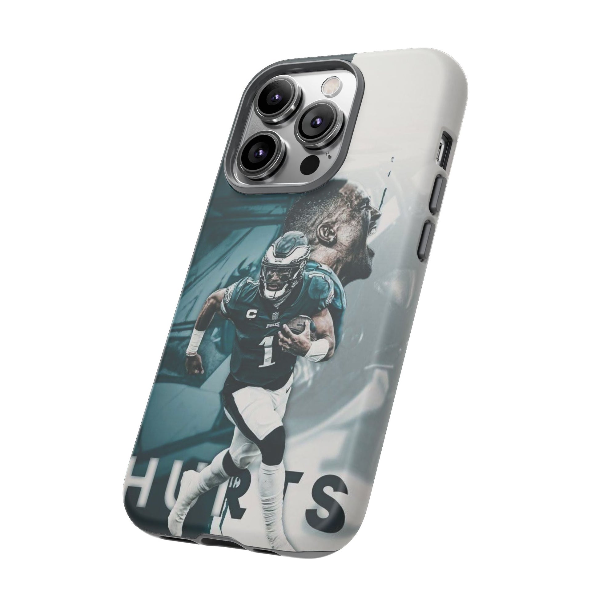 Jalen Hurts Eagles Football Tough Cases for iPhones, Samsung, and Pixel