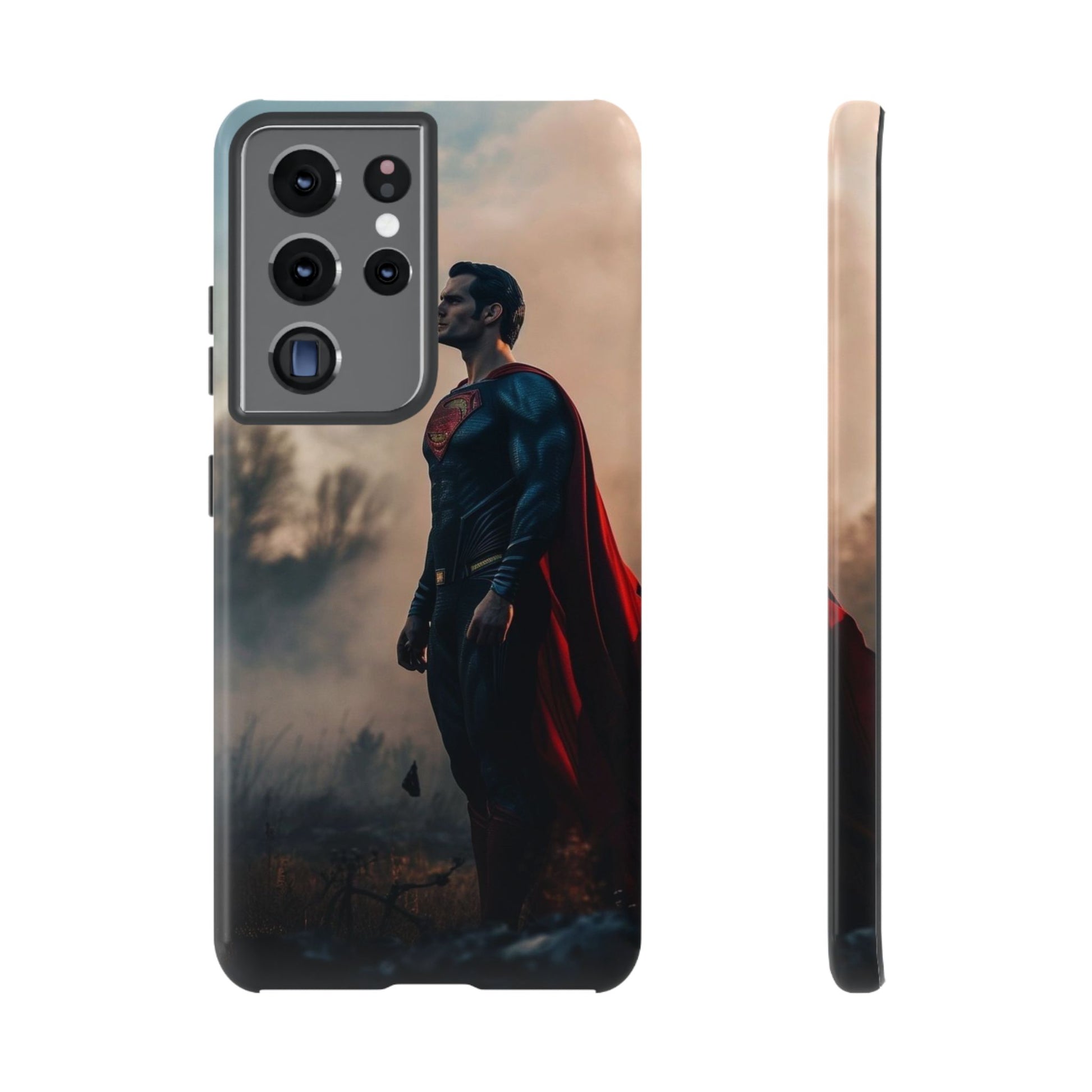 Henry Cavil Superman Tough Cases for iPhones, Samsung, and Pixel