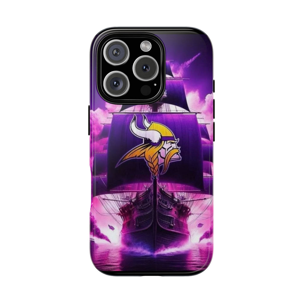 Minnesota Vikings Ship Football Phone Case, Tough Cases for iPhones, Samsung, and Pixel