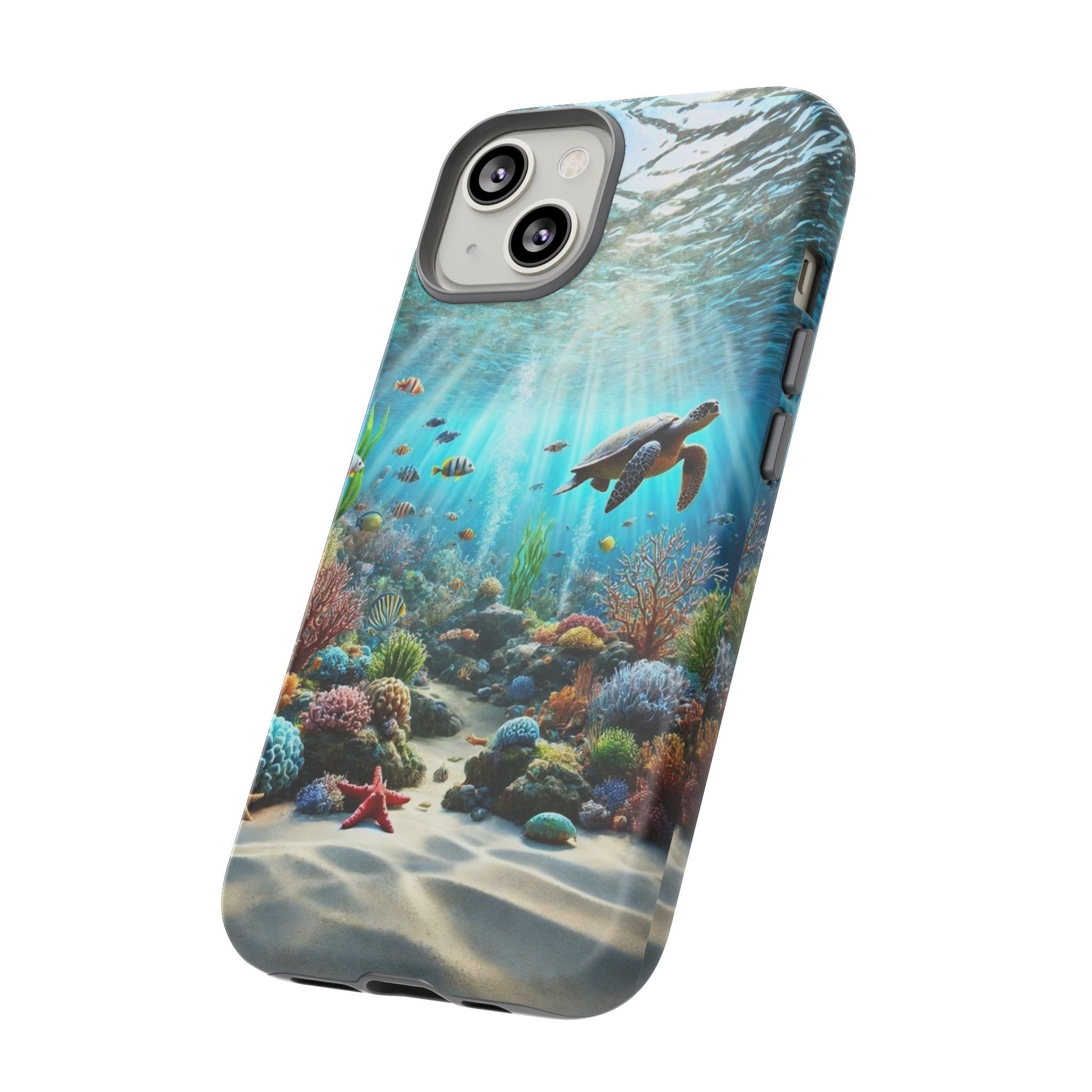 Under Sea Landscape Tough Cases for iPhones, Samsung, and Pixel