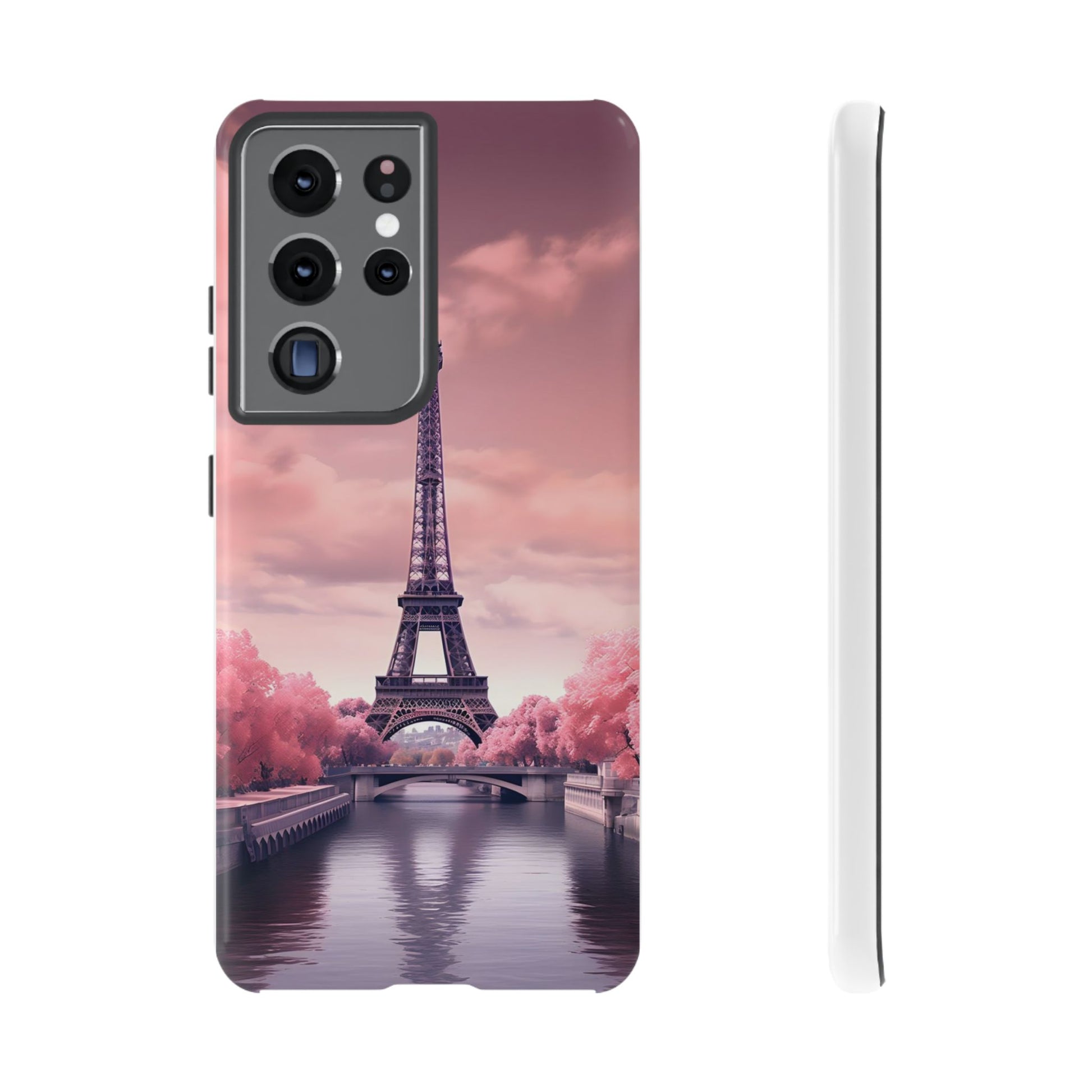 Eiffel Tower Paris Tough Cases for iPhones, Samsung, and Pixel