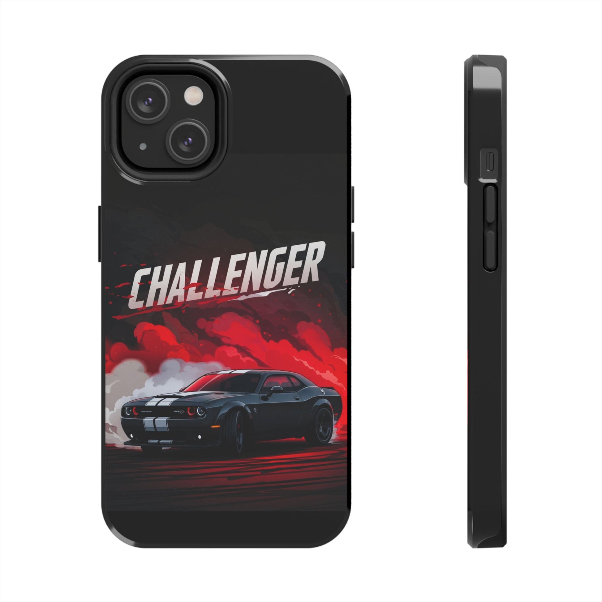 Dodge Challenger Muscle Car Hellcat Tough Phone Cases for Iphones & Samsung Phones Durable