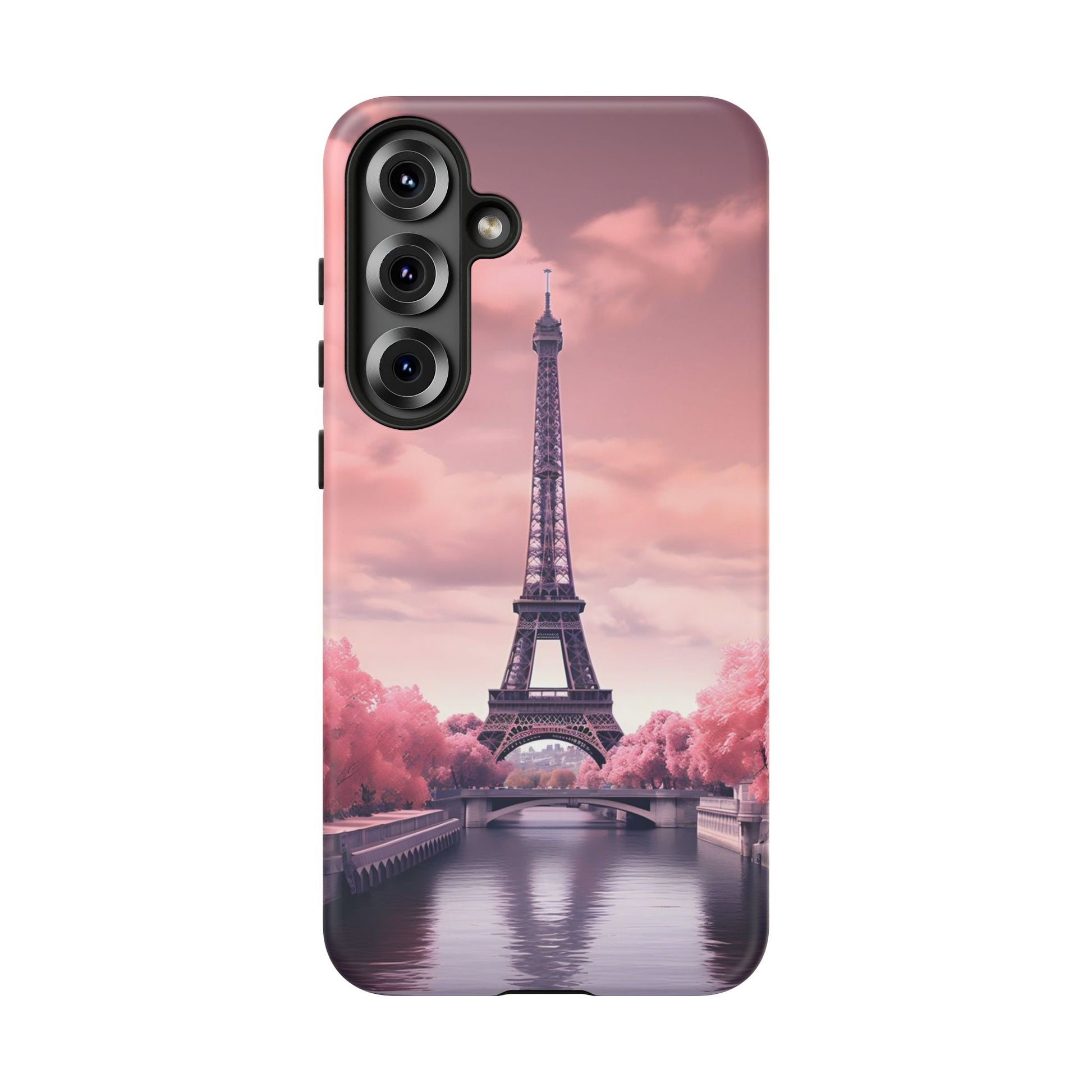 Eiffel Tower Paris Tough Cases for iPhones, Samsung, and Pixel