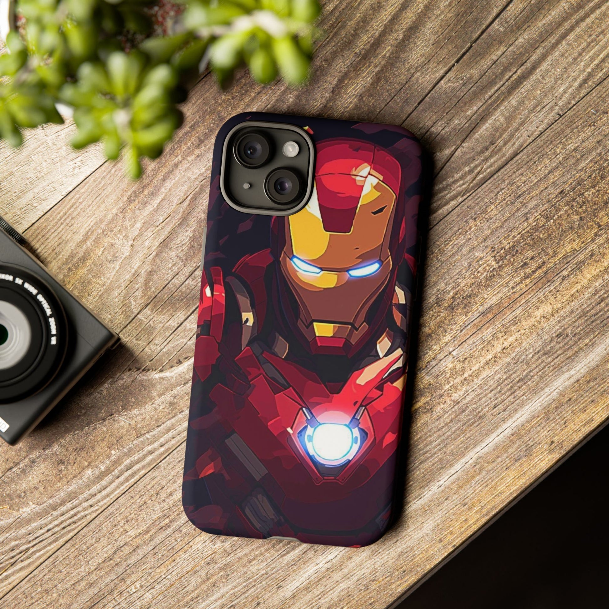 Invincible Iron Man Tough Cases for iPhones, Samsung, and Pixel