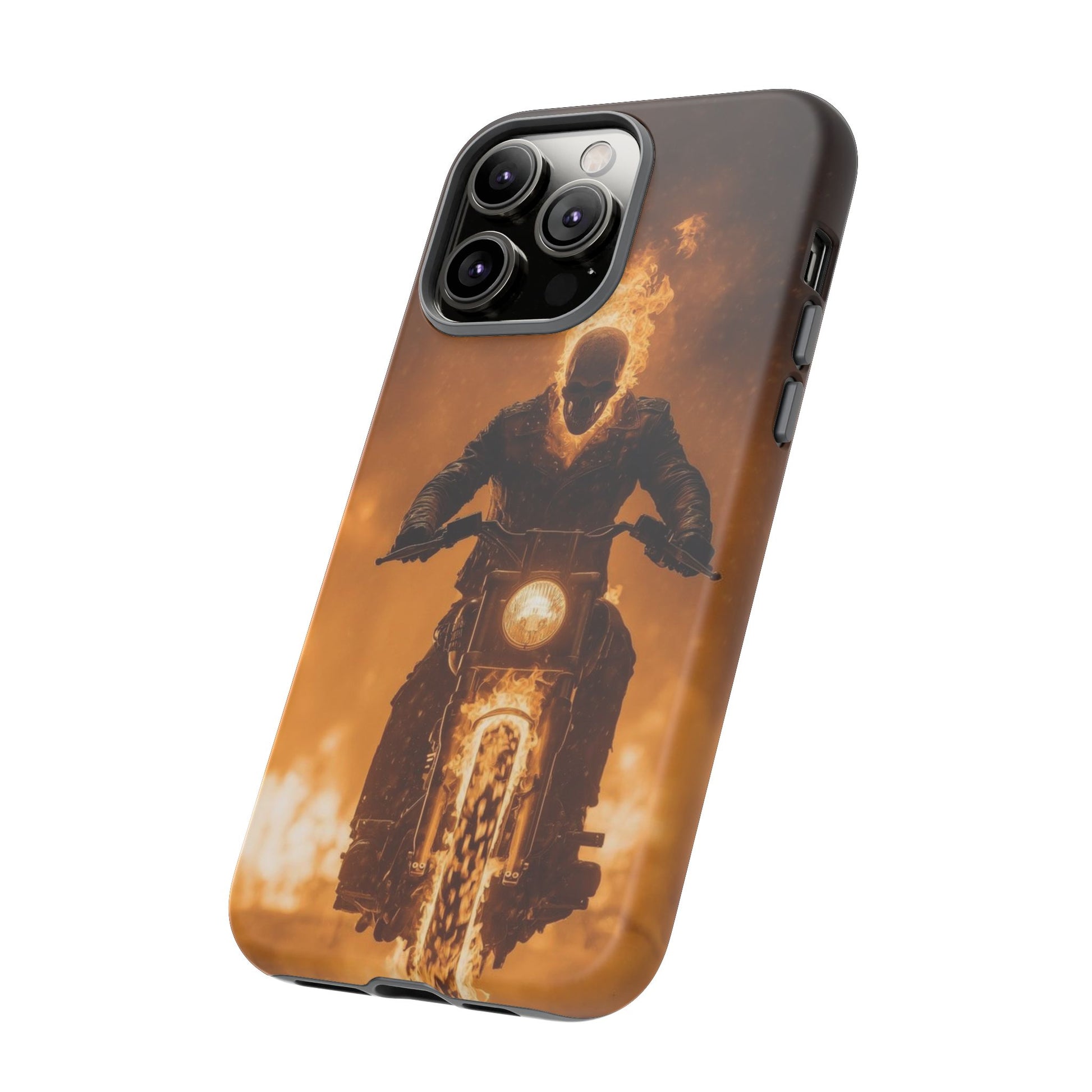 Marvel's Ghostrider Tough Cases for iPhones, Samsung, and Pixel