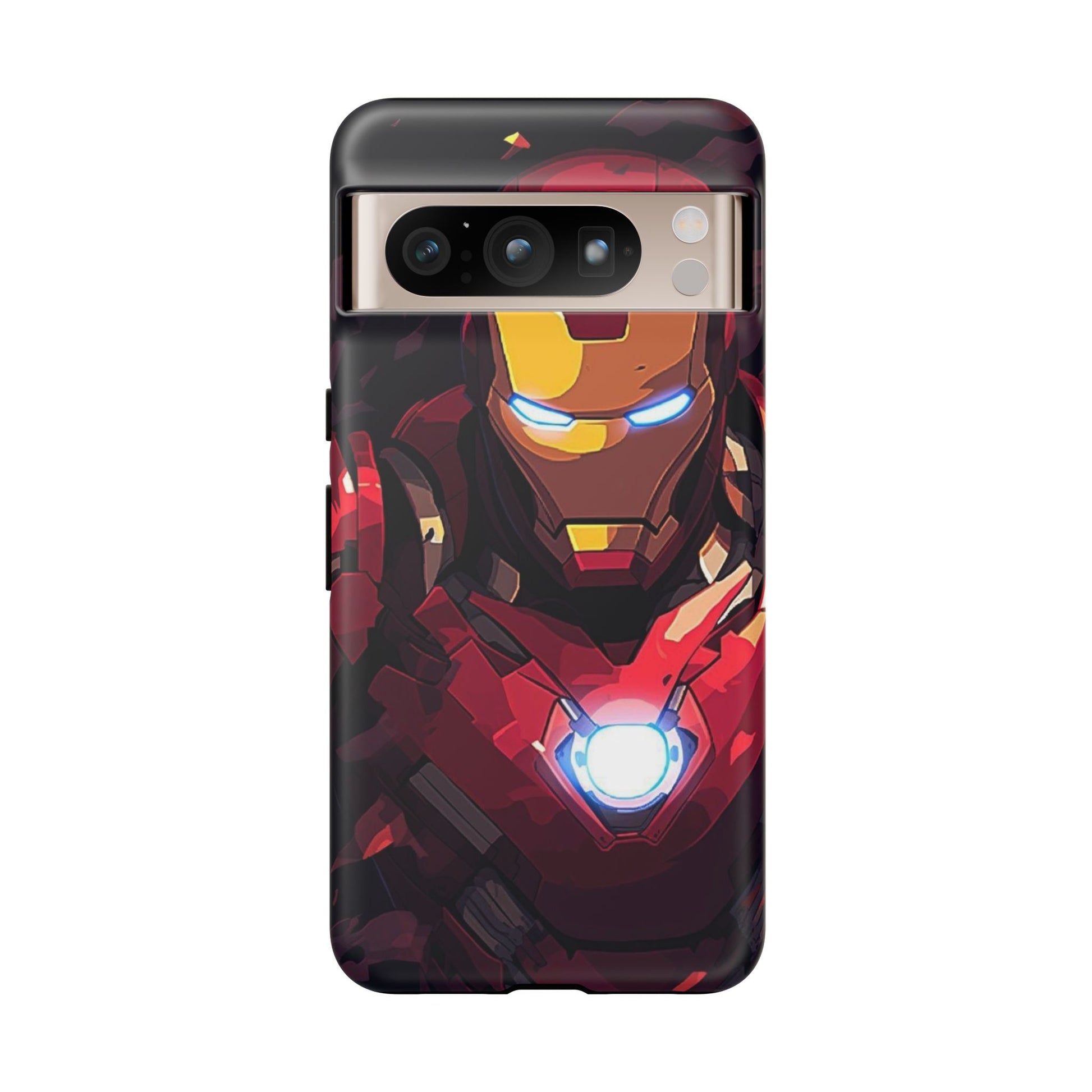 Invincible Iron Man Tough Cases for iPhones, Samsung, and Pixel