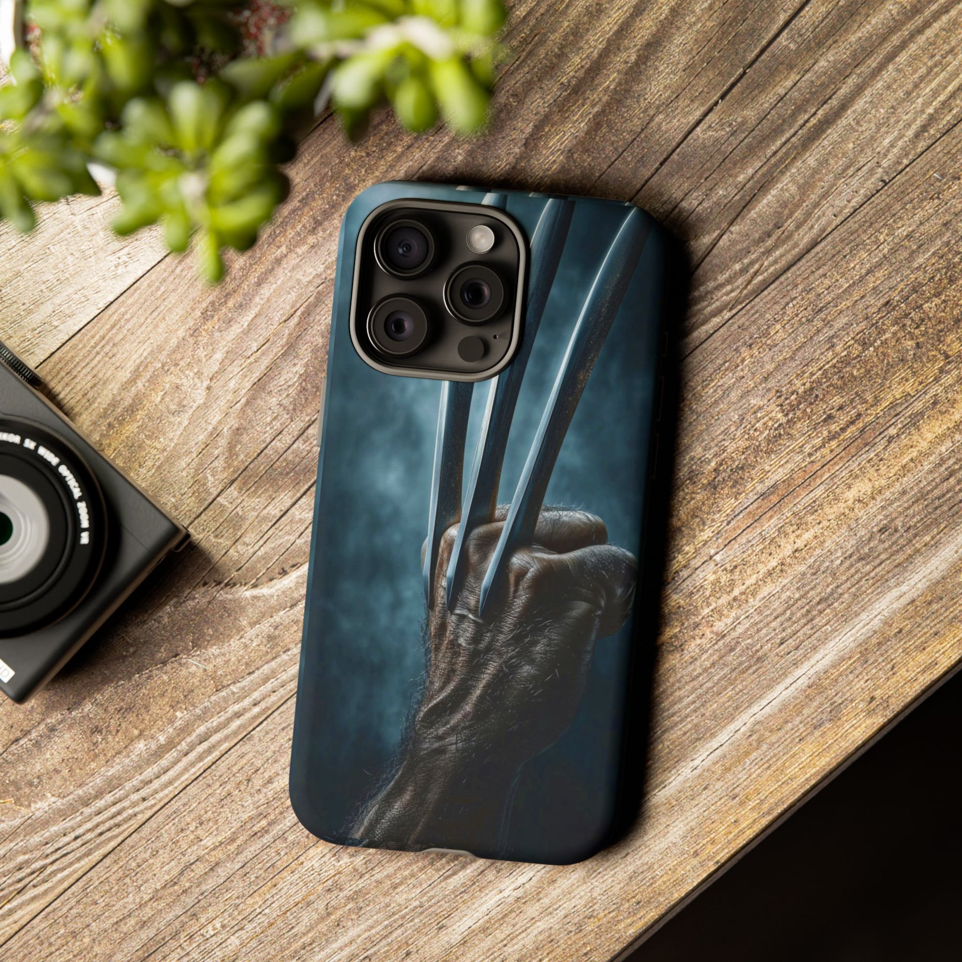 Logan's Claws Wolverine Tough Cases for iPhones, Samsung, and Pixel