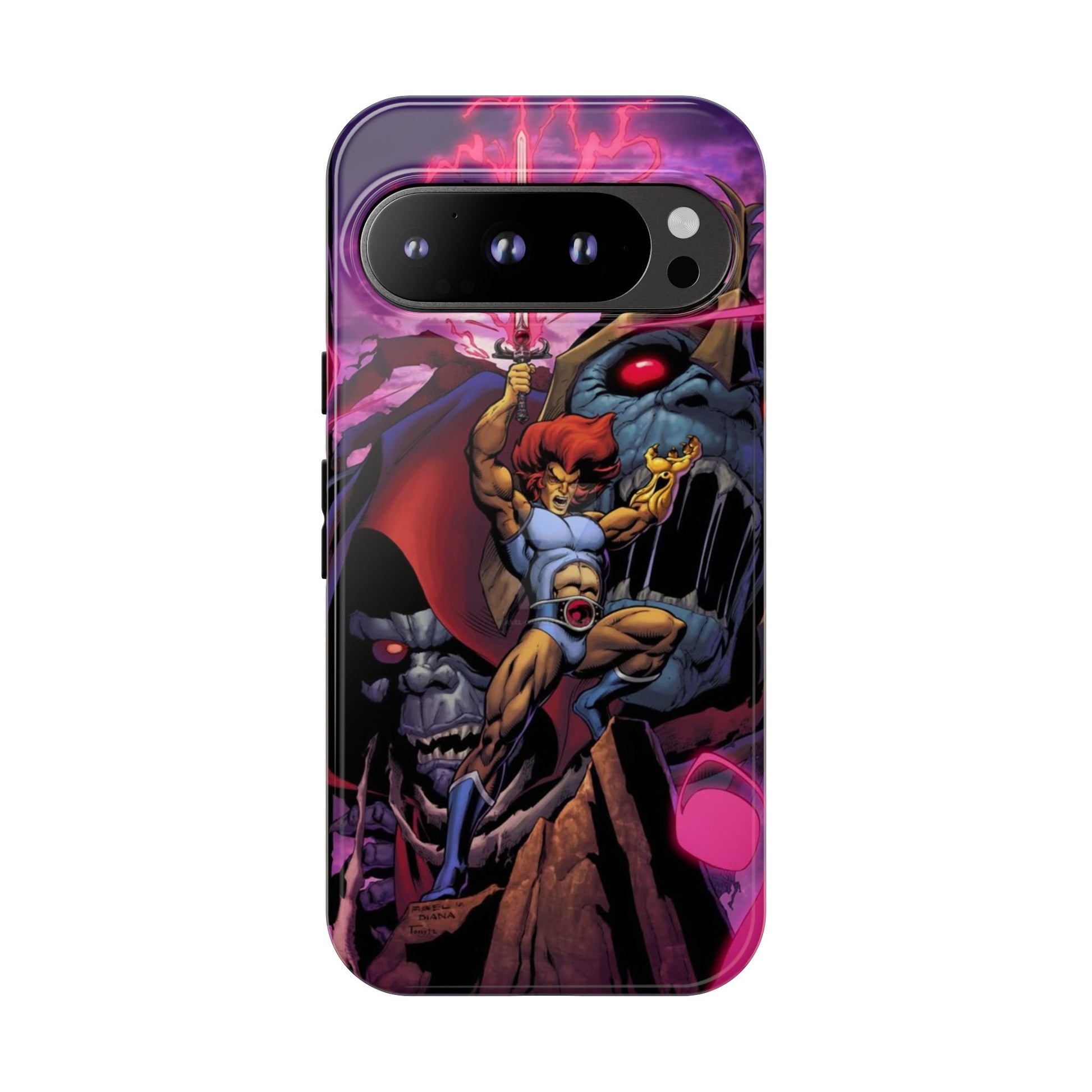 Thundercats Lion O x Mumra Tough Cases for iPhones, Samsung, and Pixel