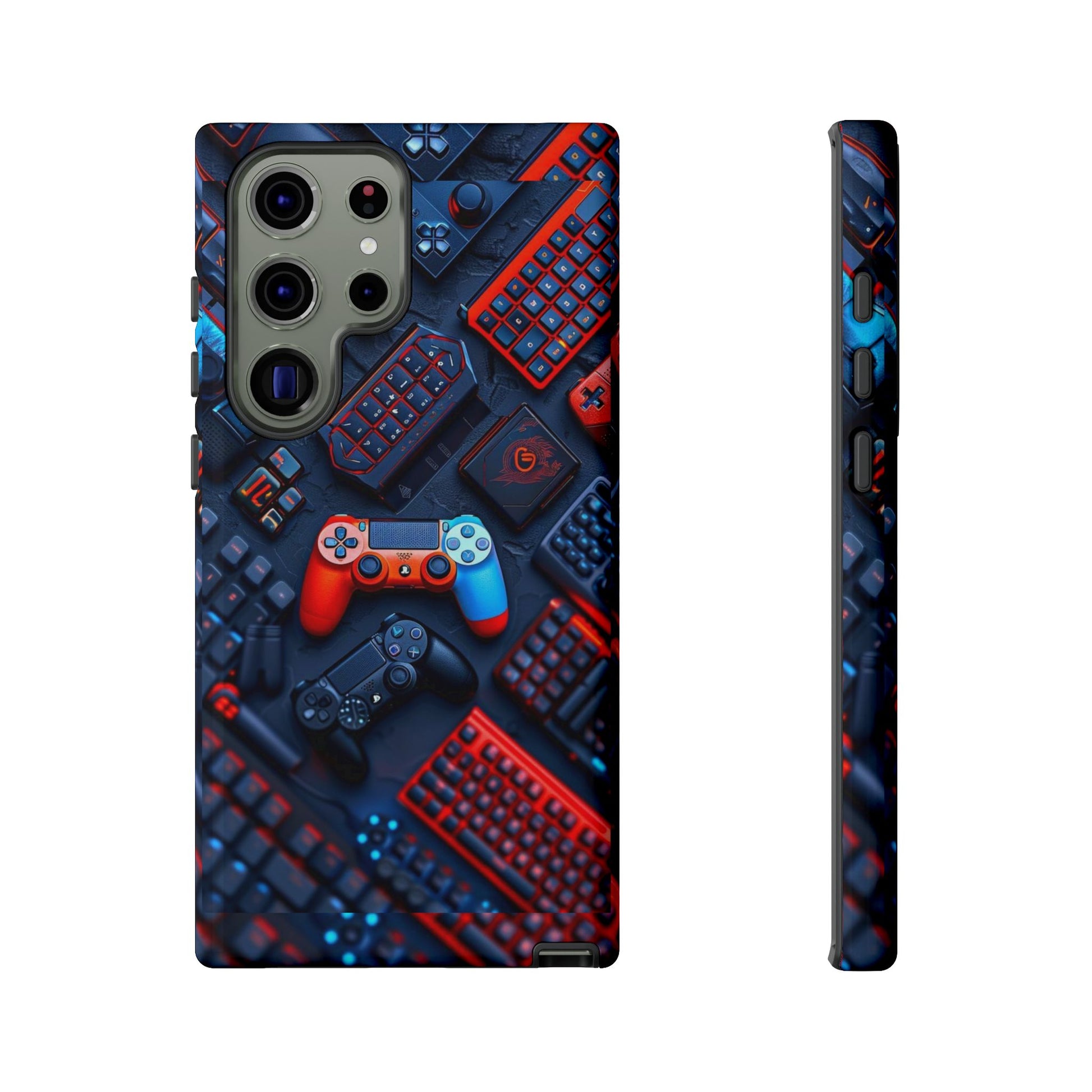 Gamer Themed Controllers Tough Cases for iPhones, Samsung, and Pixel