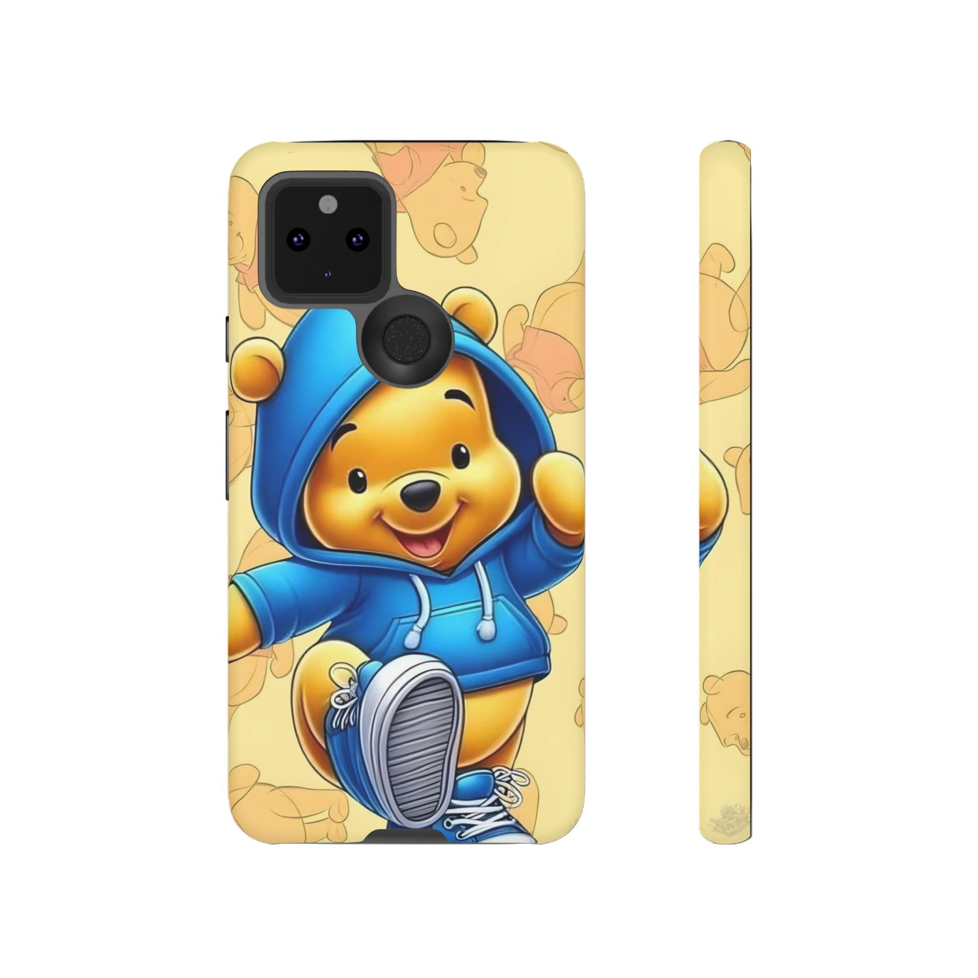Cute Pooh Bear Phone Case, Tough Case