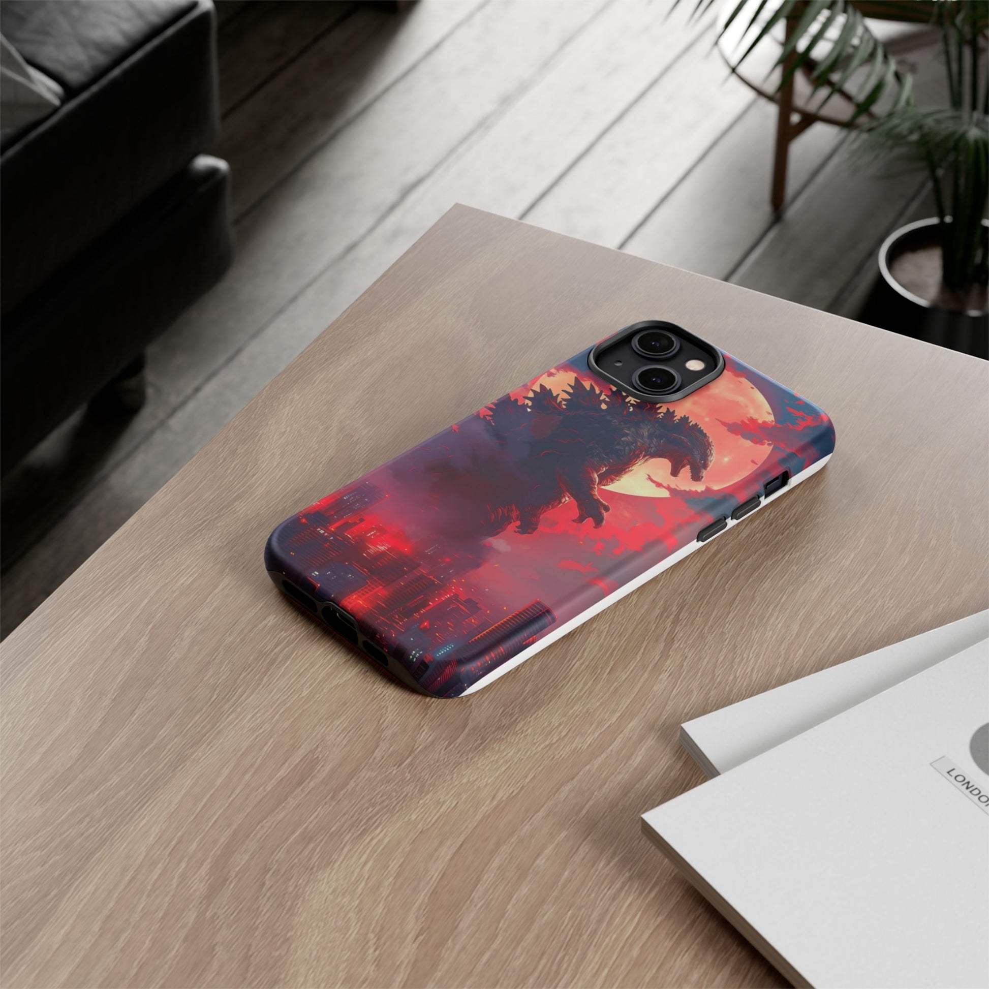 King of Monsters Godzilla Tough Phone Cases for iPhones, Samsung, and Pixel