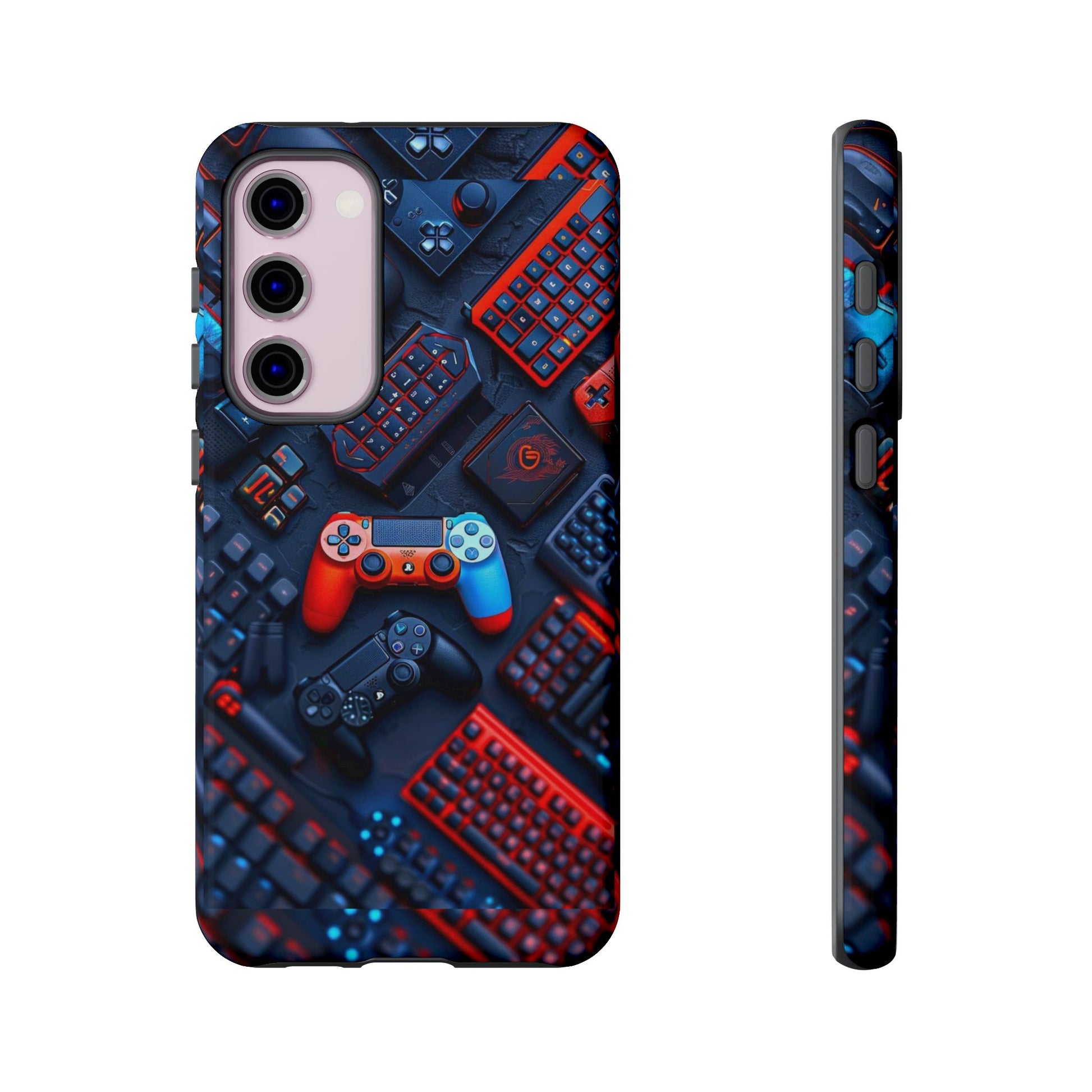 Gamer Themed Controllers Tough Cases for iPhones, Samsung, and Pixel