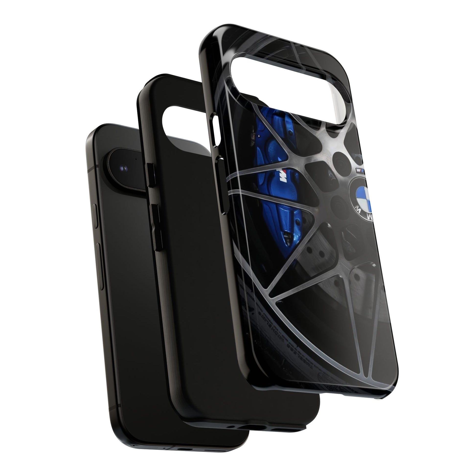 BMW M3 Racing Wheels Tough Cases for iPhones, Samsung, and Pixel