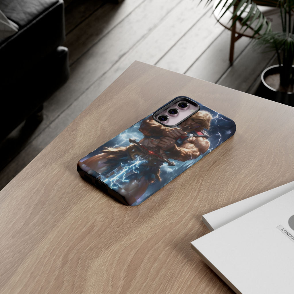 He-Man Masters of the Universe Tough Cases for iPhones, Samsung, and Pixel