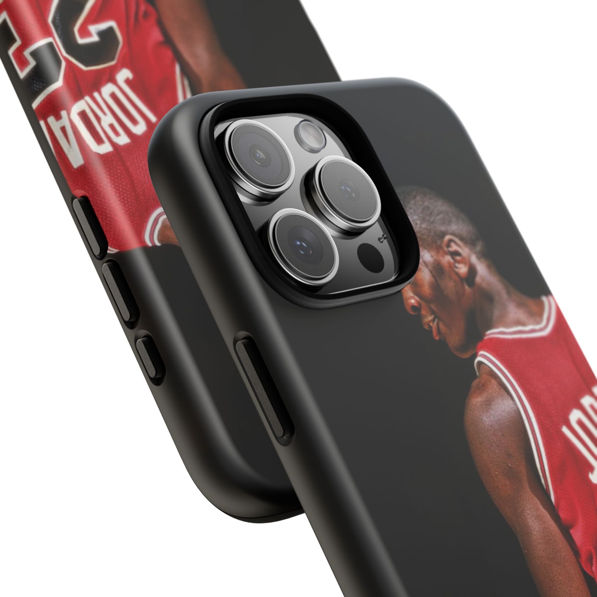 Basketball Legend Michael Jordan Tough Cases for iPhones, Samsung, and Pixel