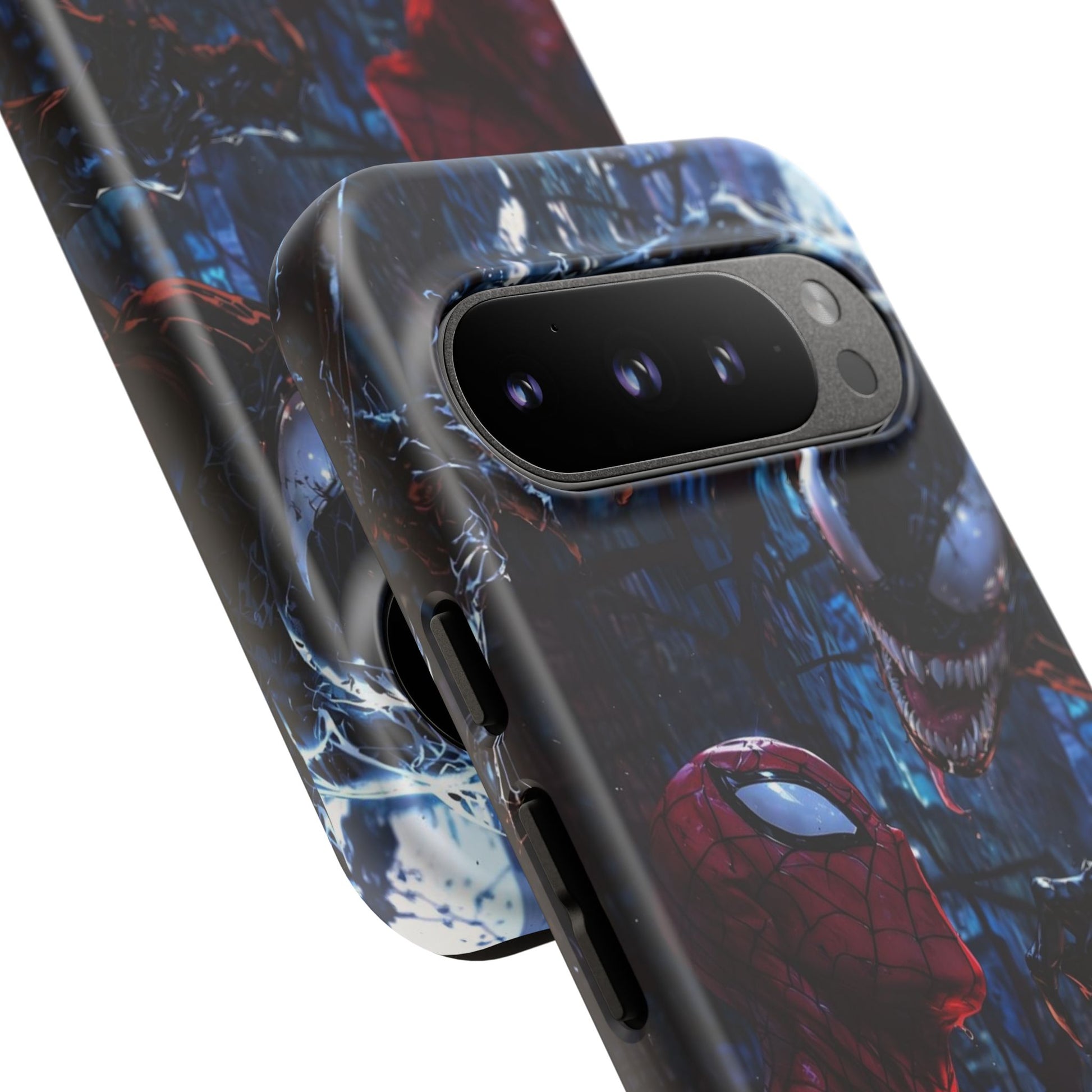 Venom x Spiderman Phone Case, Tough Cases for iPhones, Samsung, and Pixel