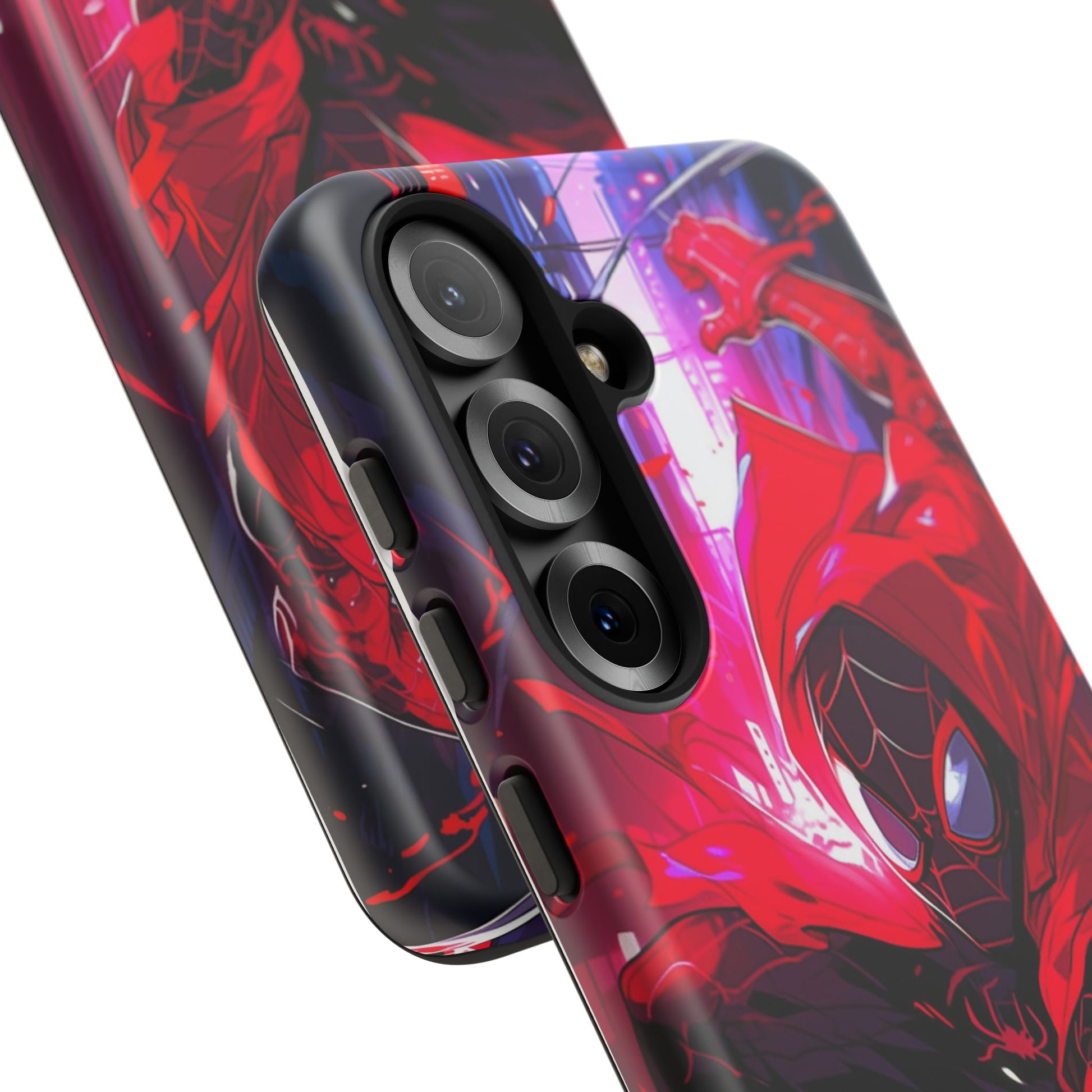 Miles Morales Spiderman Phone Case, Tough Cases for iPhones, Samsung, and Pixel