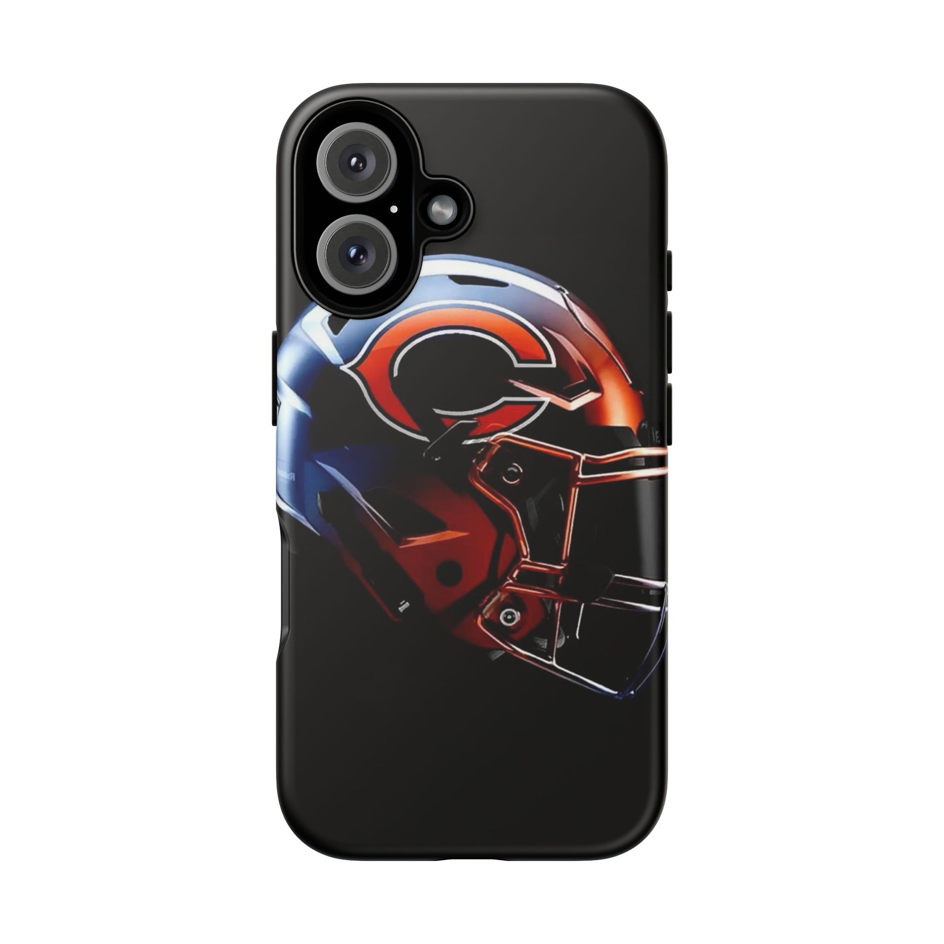 Football Helmet Chicago Bears Phone Case, Tough Cases for iPhones, Samsung, and Pixel