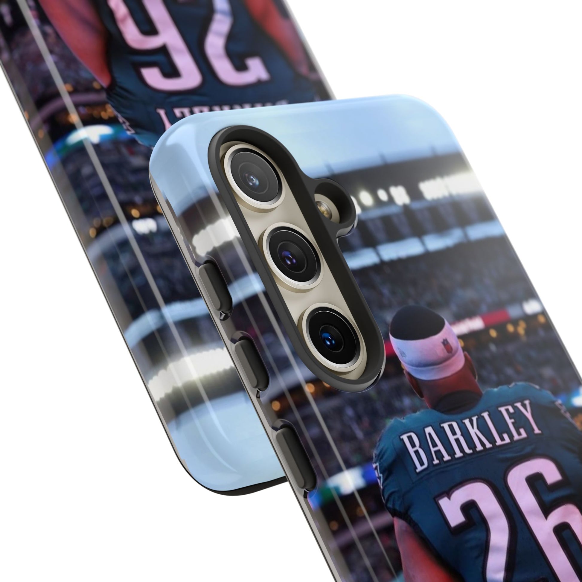 Eagles Football Saquon Barkley Tough Cases for iPhones, Samsung, and Pixel