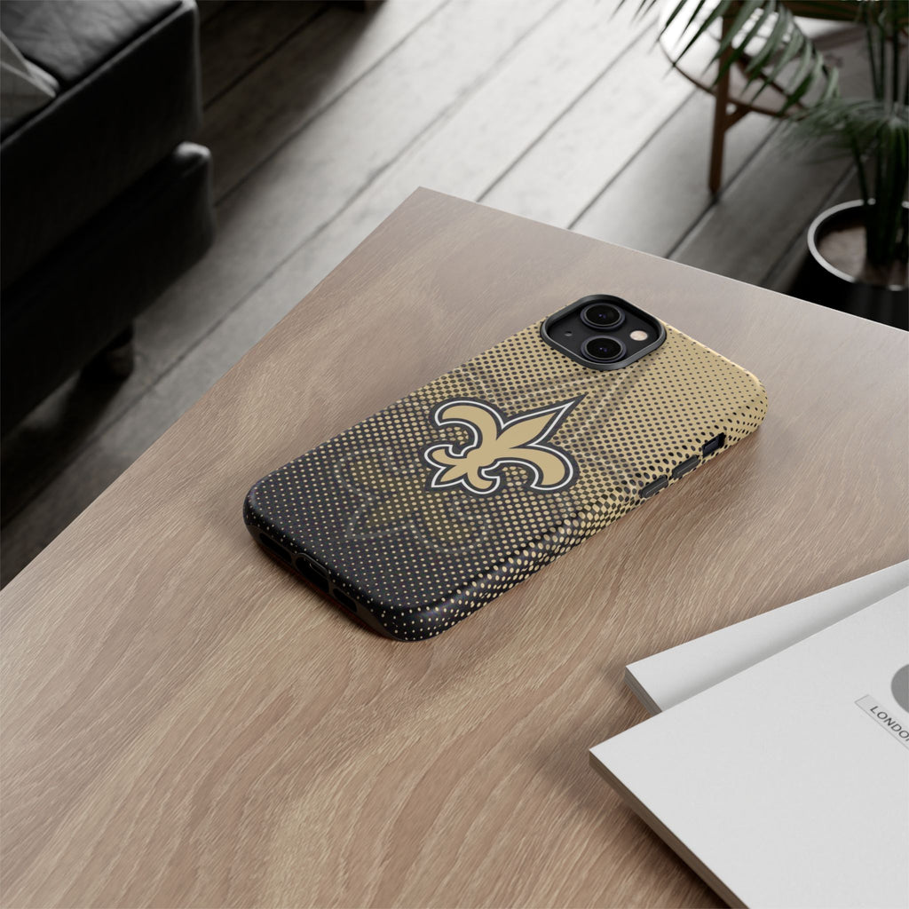 New Orleans Football Saints Logo Tough Cases for iPhones, Samsung, and Pixel