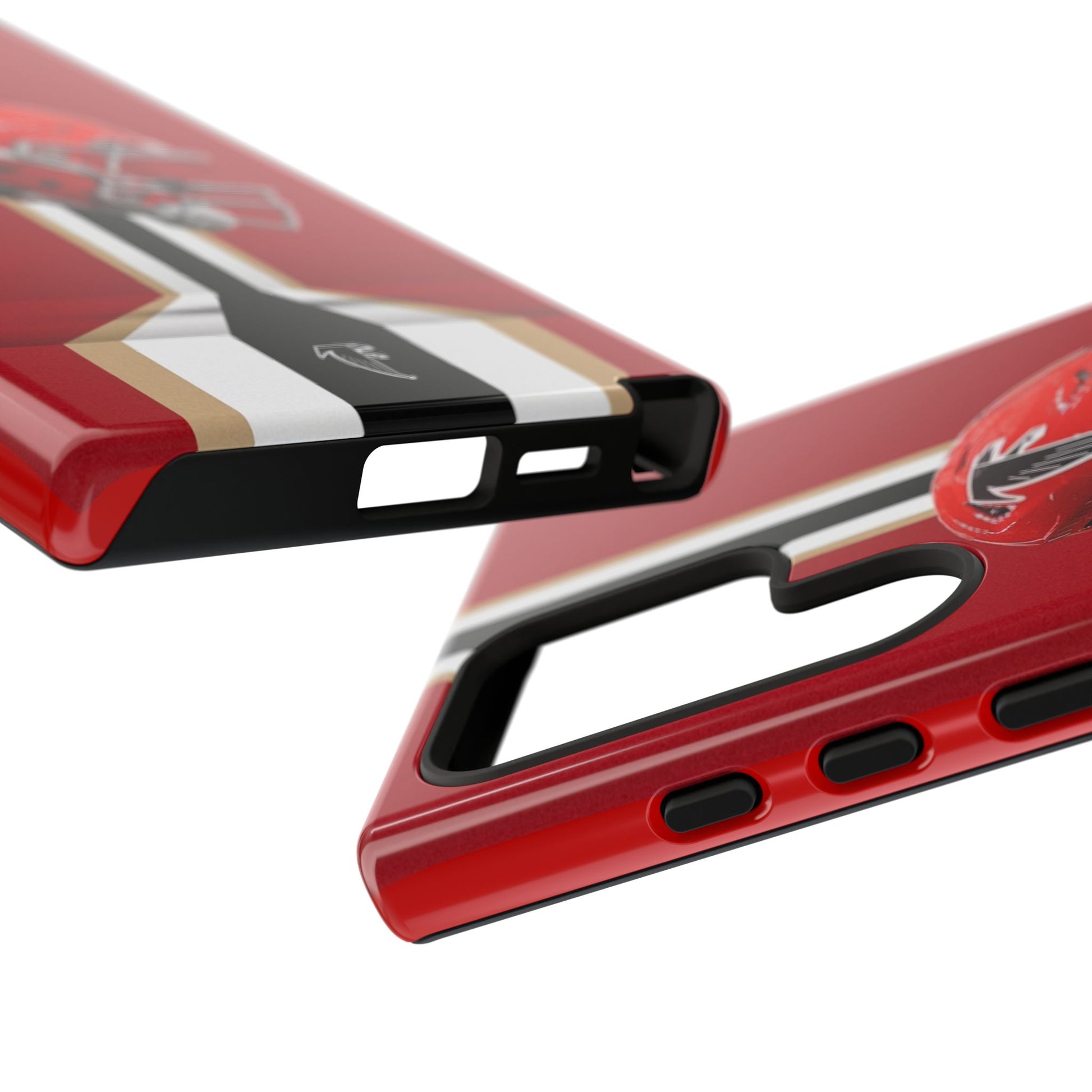 Atlanta Falcons Football Helmet Logo Tough Cases for iPhones, Samsung, and Pixel