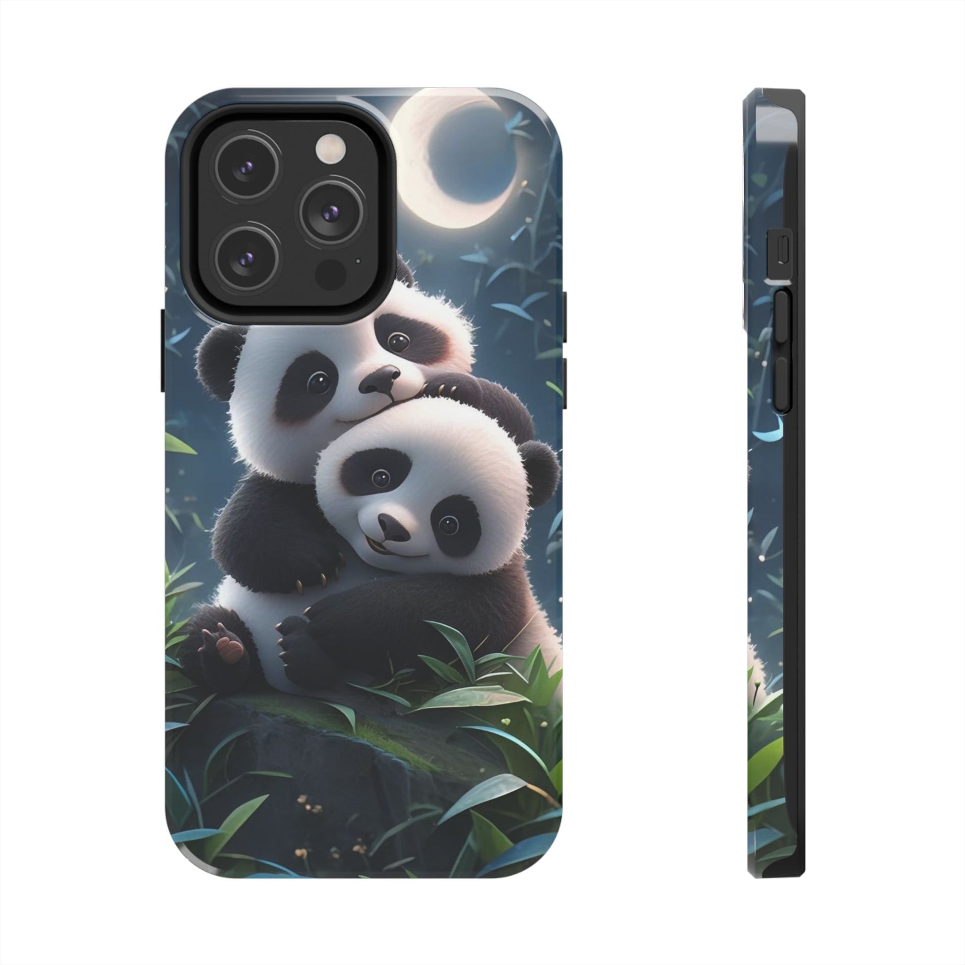 Hugging Pandas Theme Phone Cases for iPhones & Samsung Phones