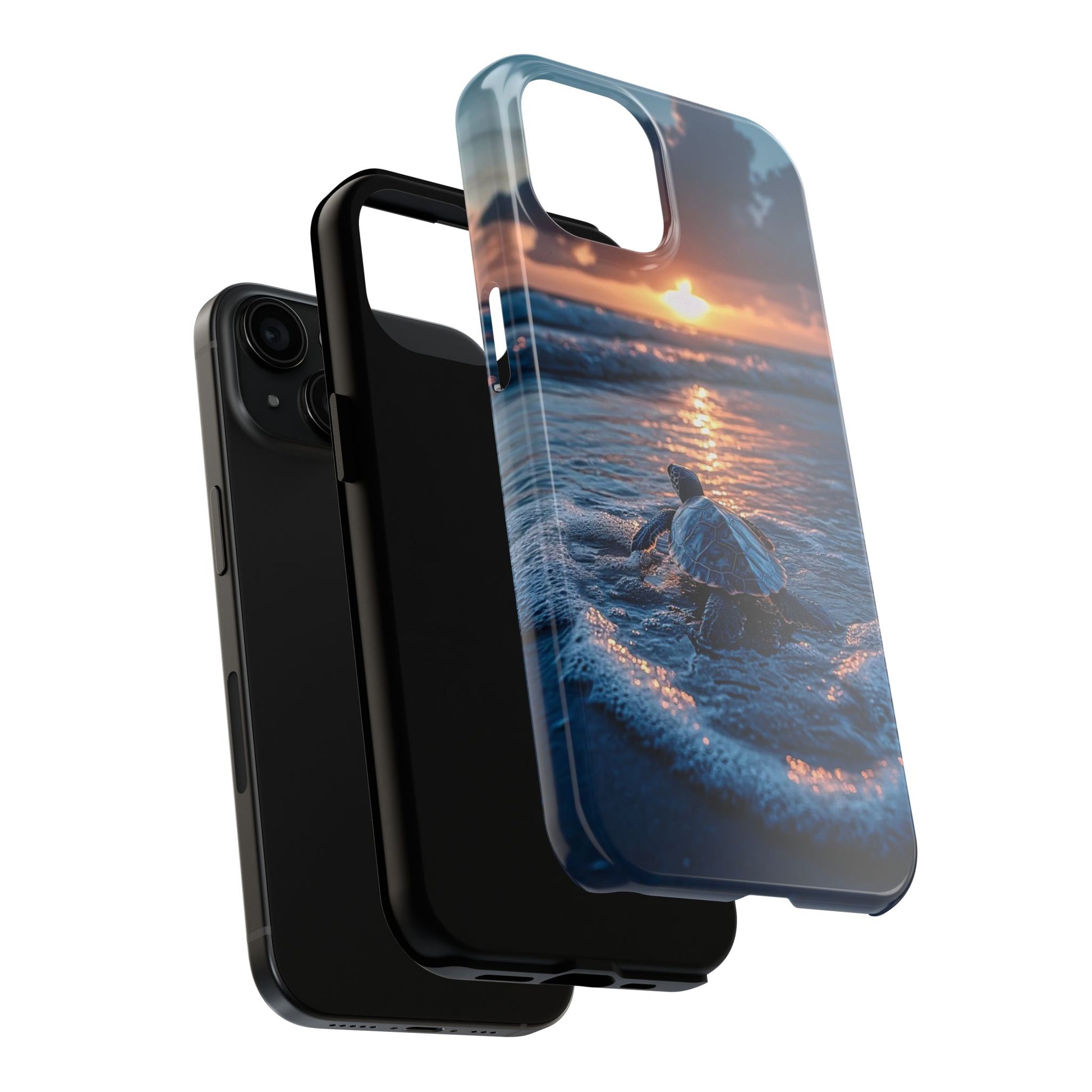 Beautiful Sea Turtle Themed Tough Phone Cases for Iphones & Samsung Phones