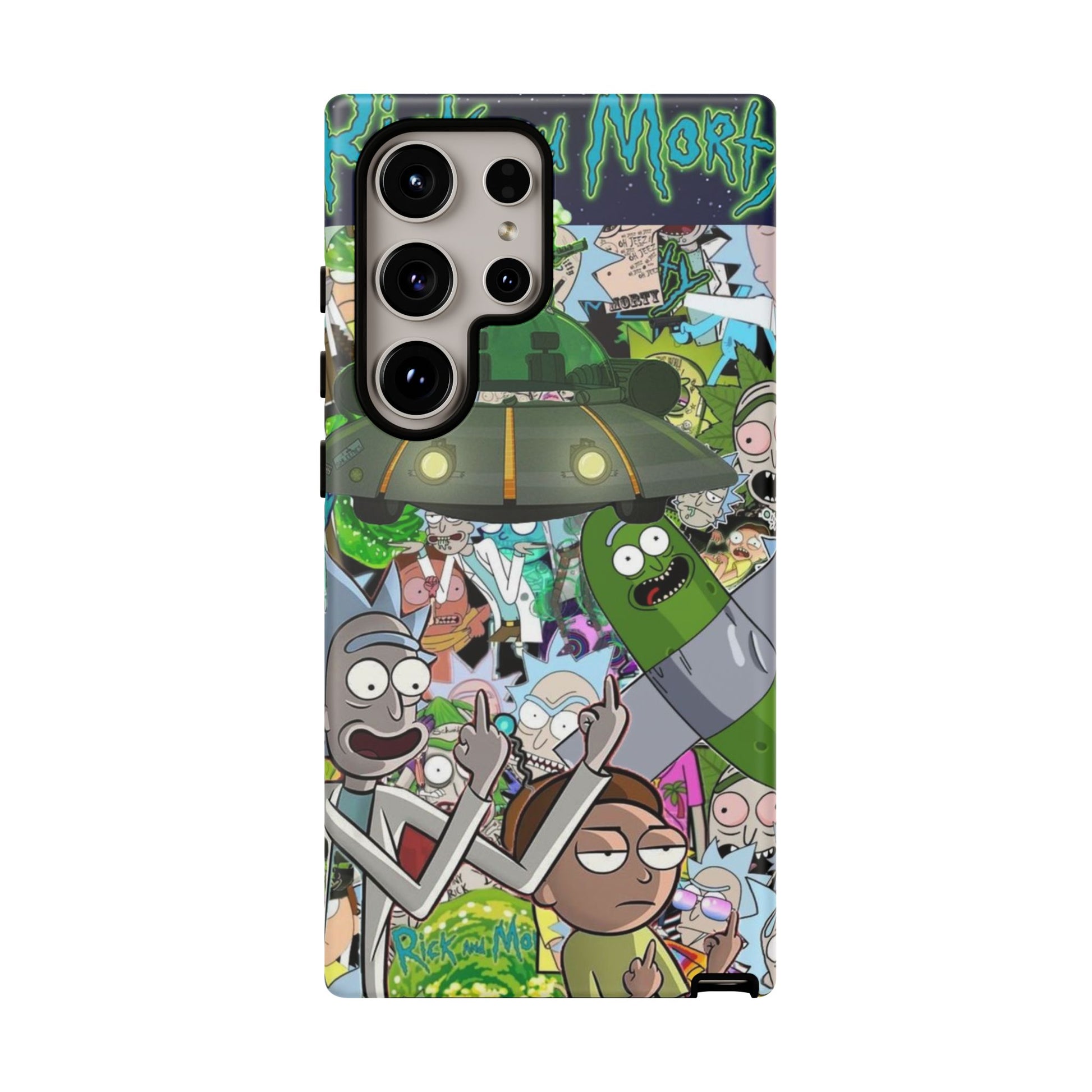 Rick and Morty Phone Case, Tough Cases for iPhones, Samsung, and Pixel
