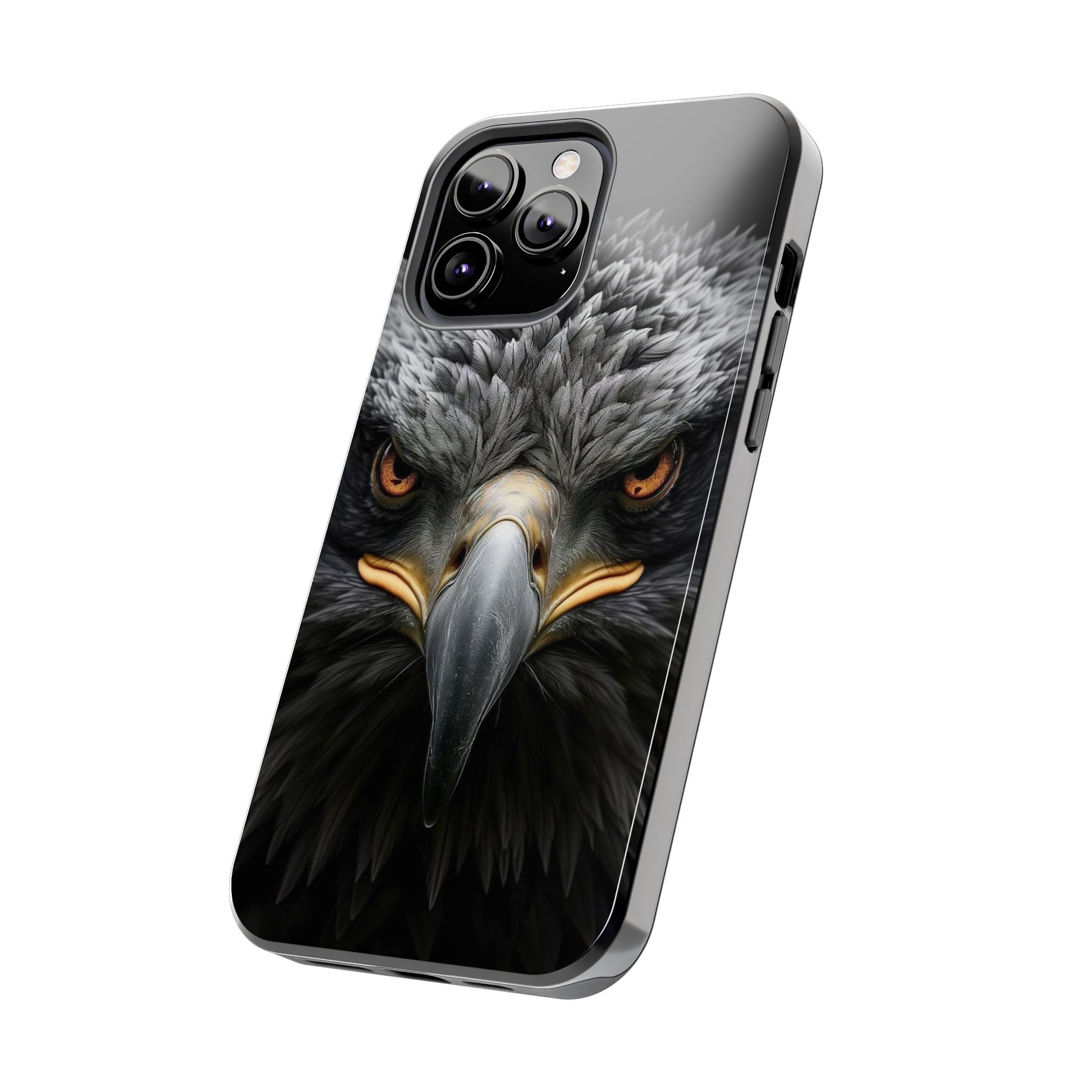 Mean Eagle Stare Theme Phone Cases for iPhones & Samsung Phones