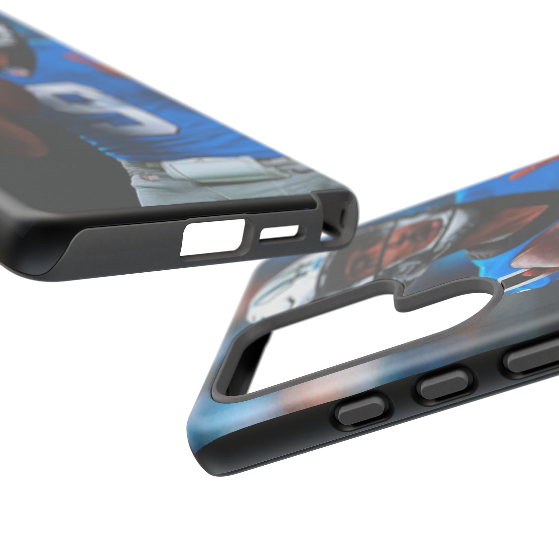 Carolina Panthers Bryce Young Football Tough Cases for iPhones, Samsung, and Pixel