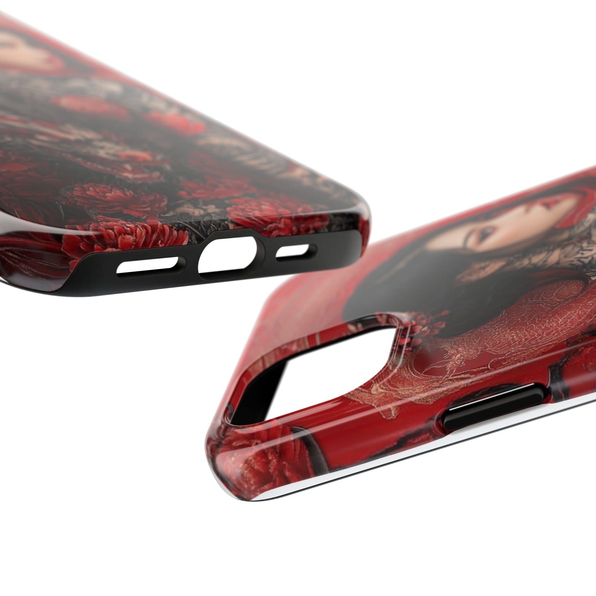 Japanese Geisha Tattooed Girl Phone Cases for Iphones & Samsung Durable