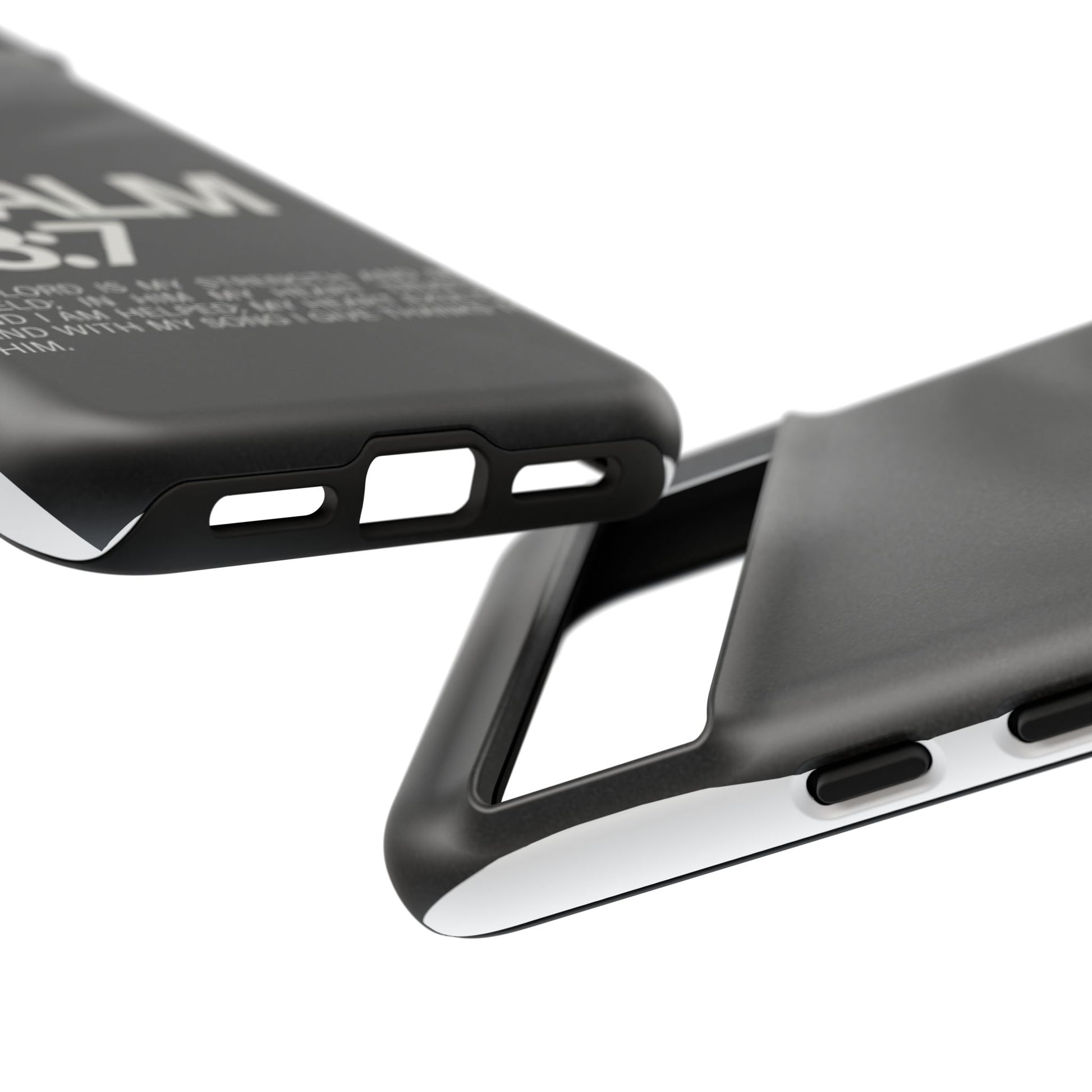 Christian Themed Psalms 28:7 Phone Case, Tough Cases for iPhones, Samsung, and Pixel