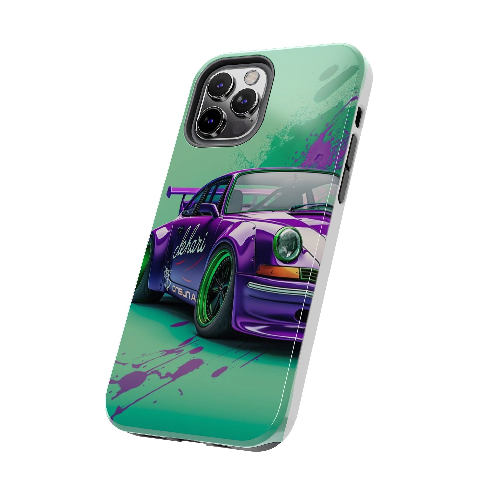Purple 911 Carerra GT Theme Phone Case for iPhone & Samsung Galaxy Phones